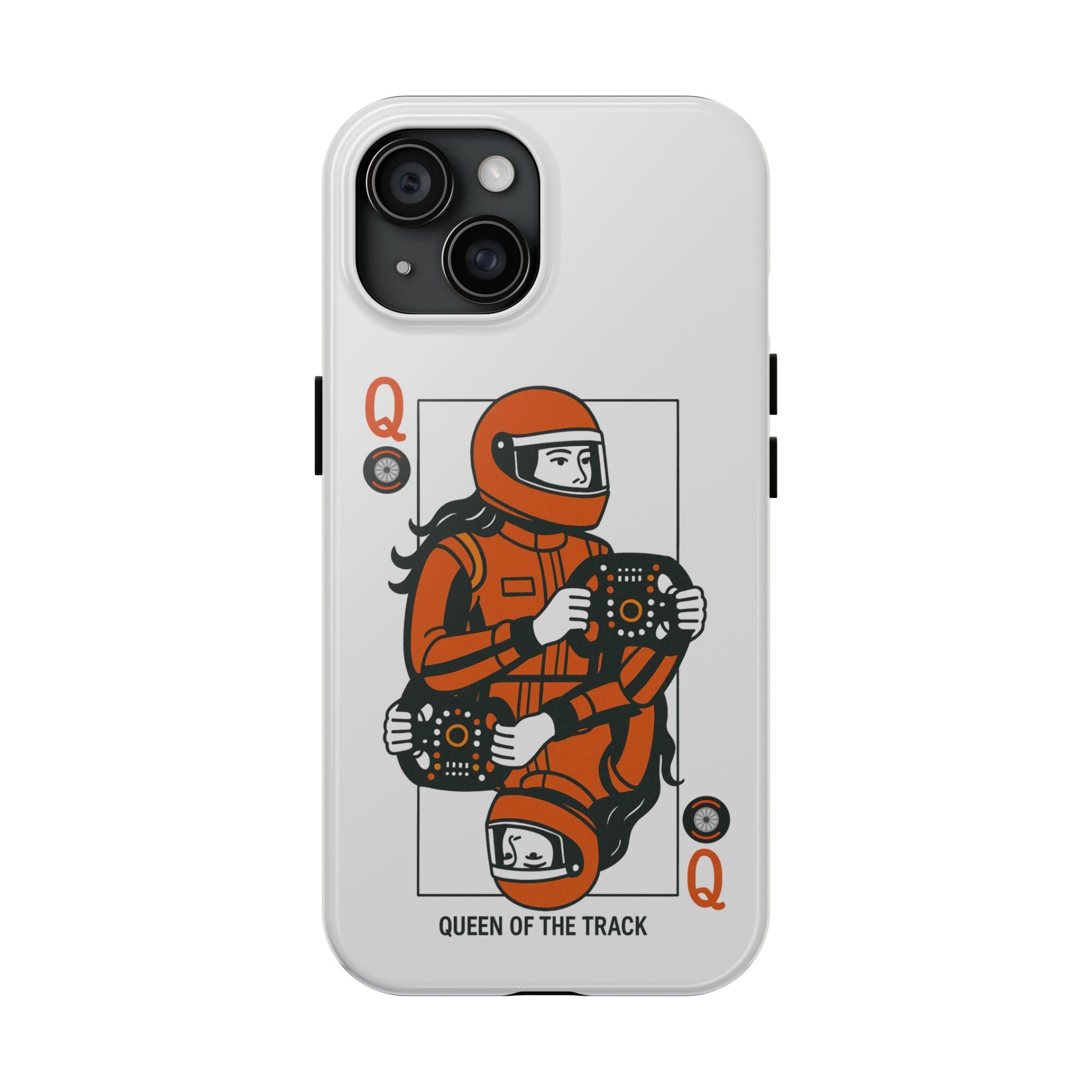 Queen of the Track |  Phone Case for Tough Protection