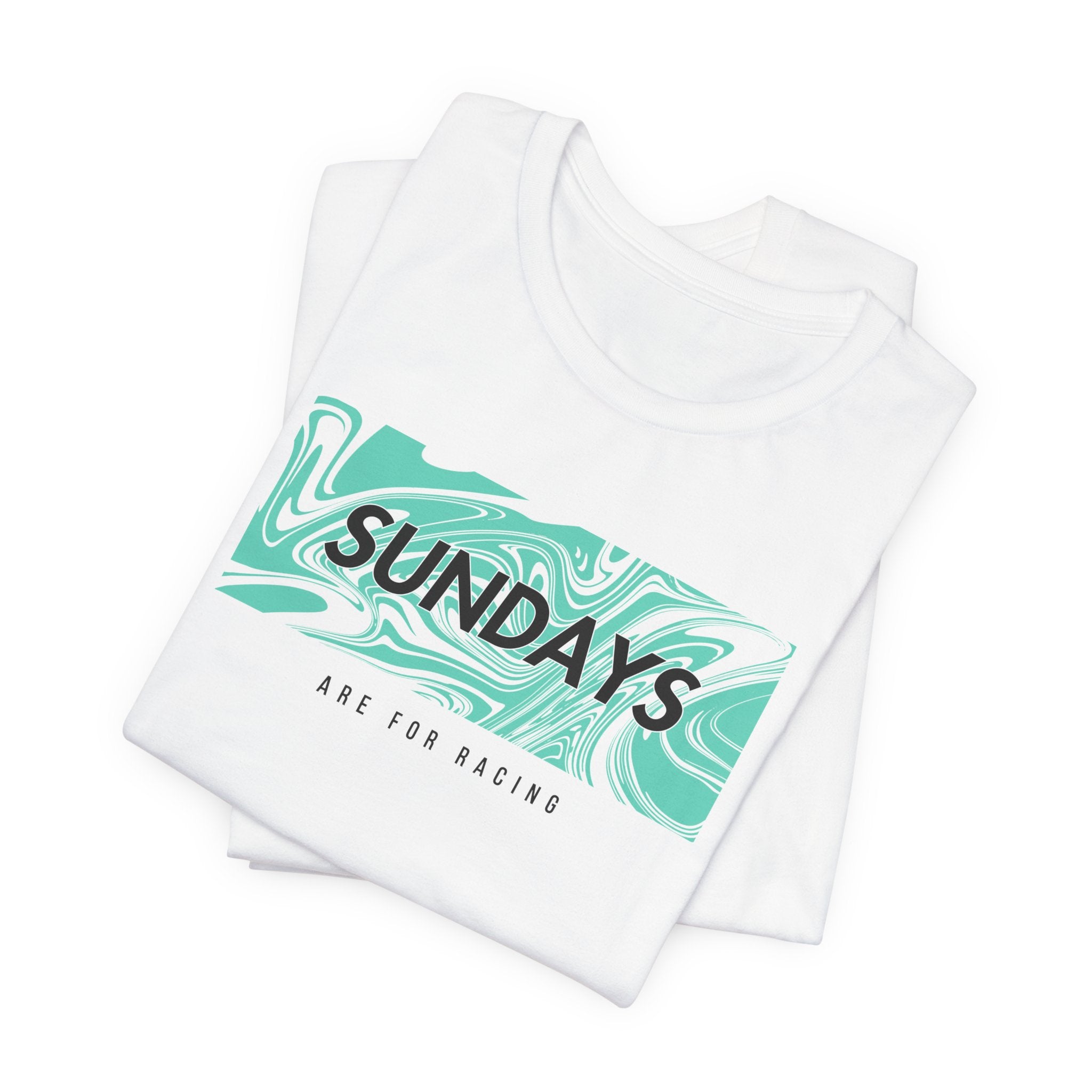 Sundays Are For Racing | Teal | T-Shirt