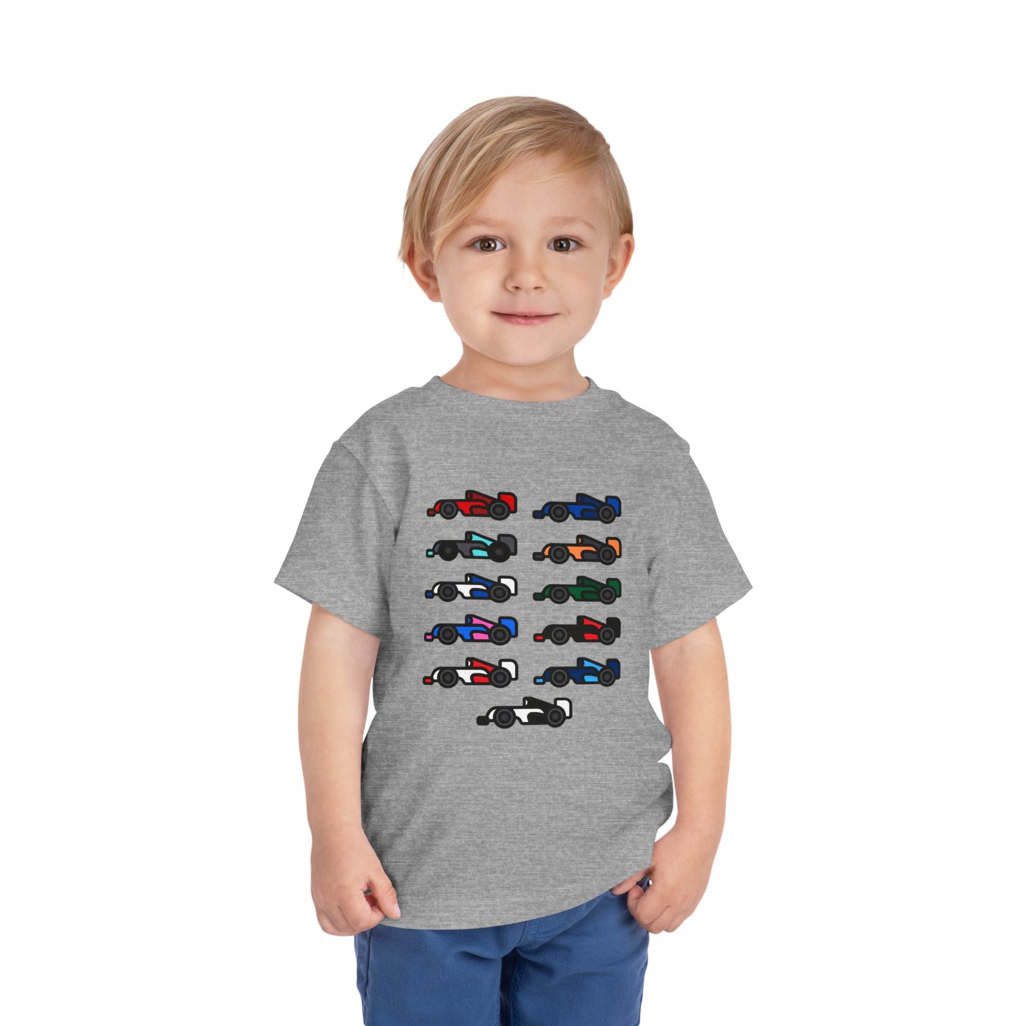 The Grid Toddler Short Sleeve Tee