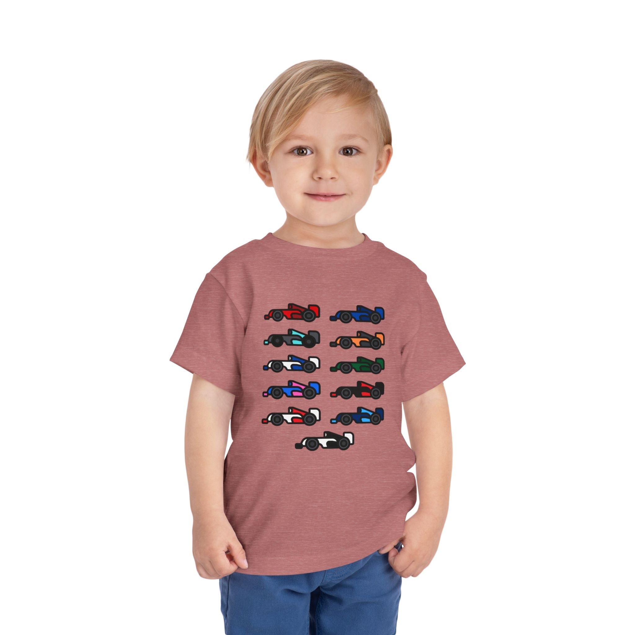 The Grid Toddler Short Sleeve Tee
