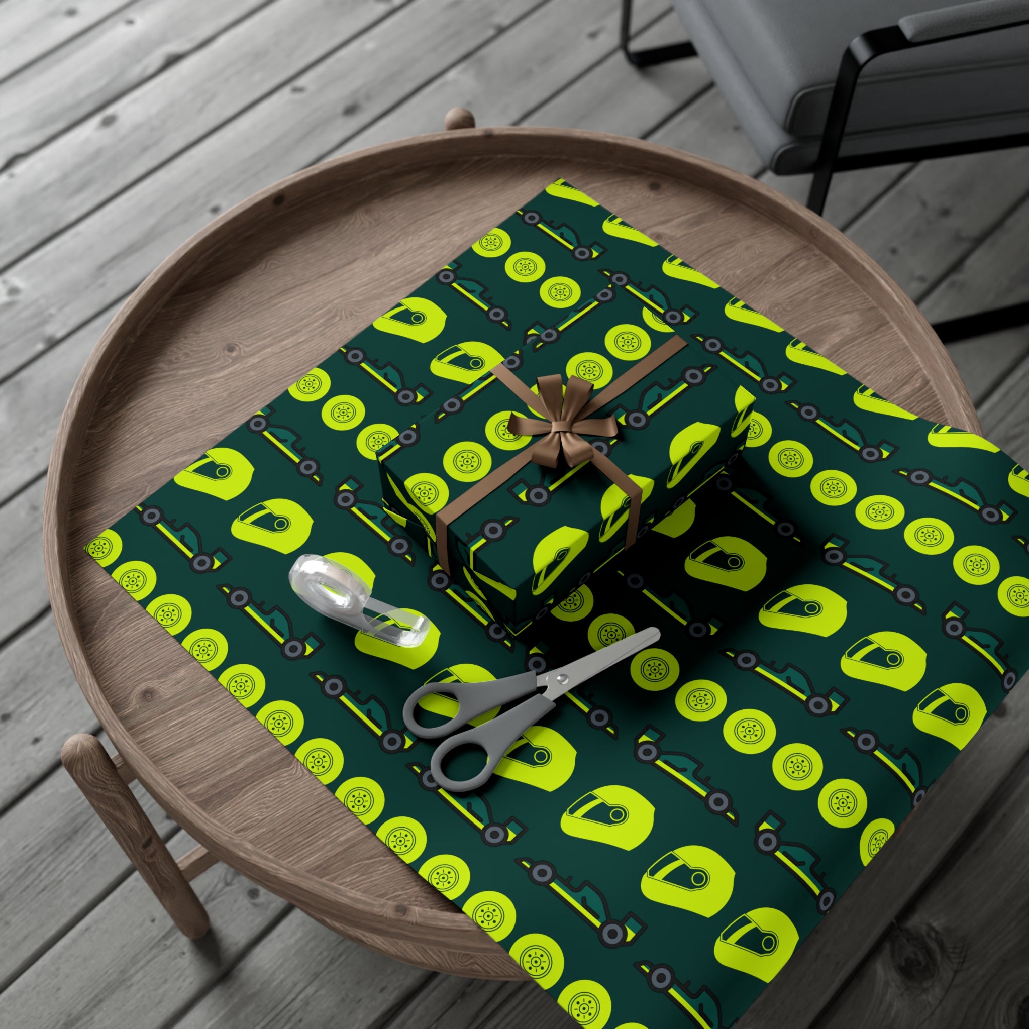 AMR Livery Inspired Wrapping Paper