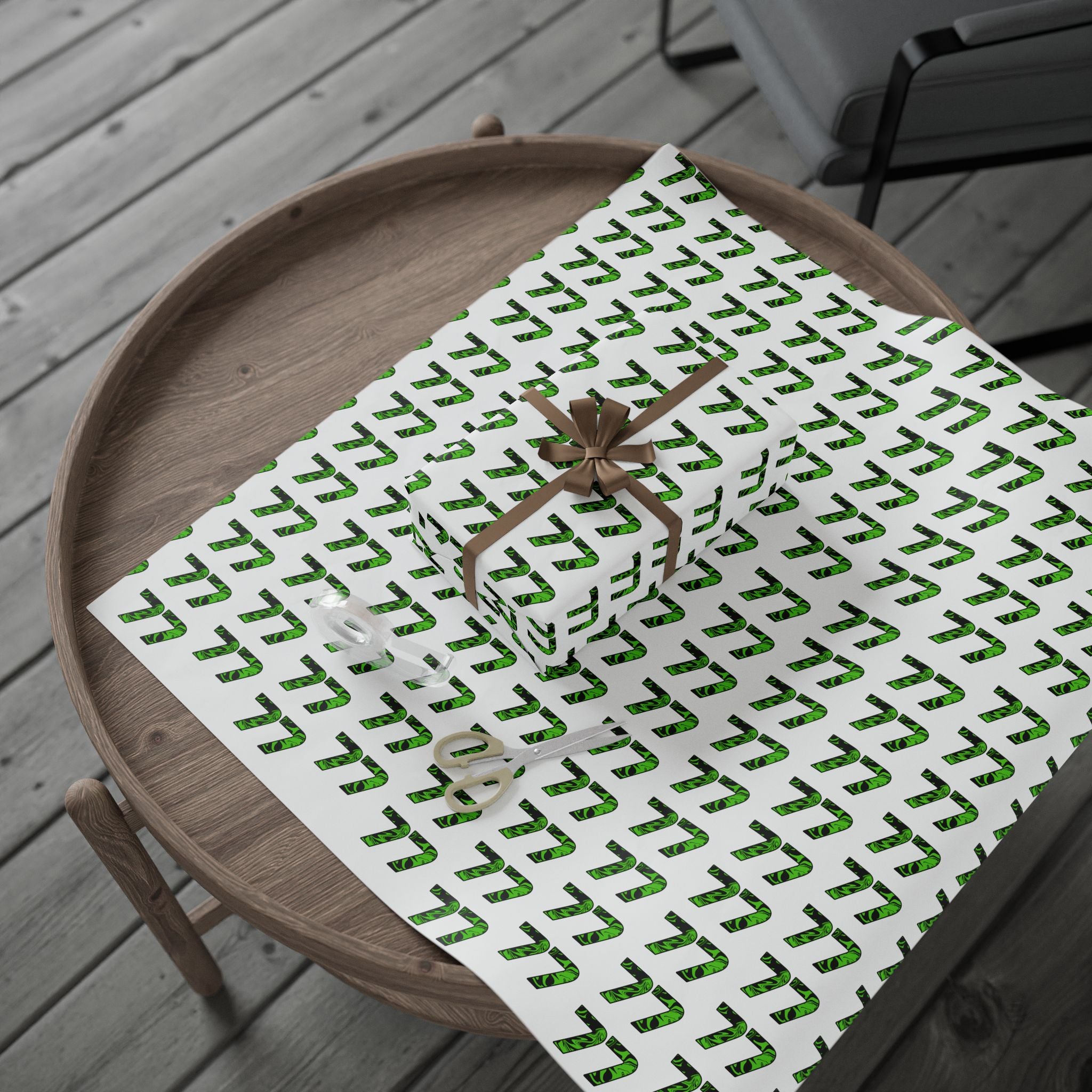 Livery Inspired "77" Wrapping Paper