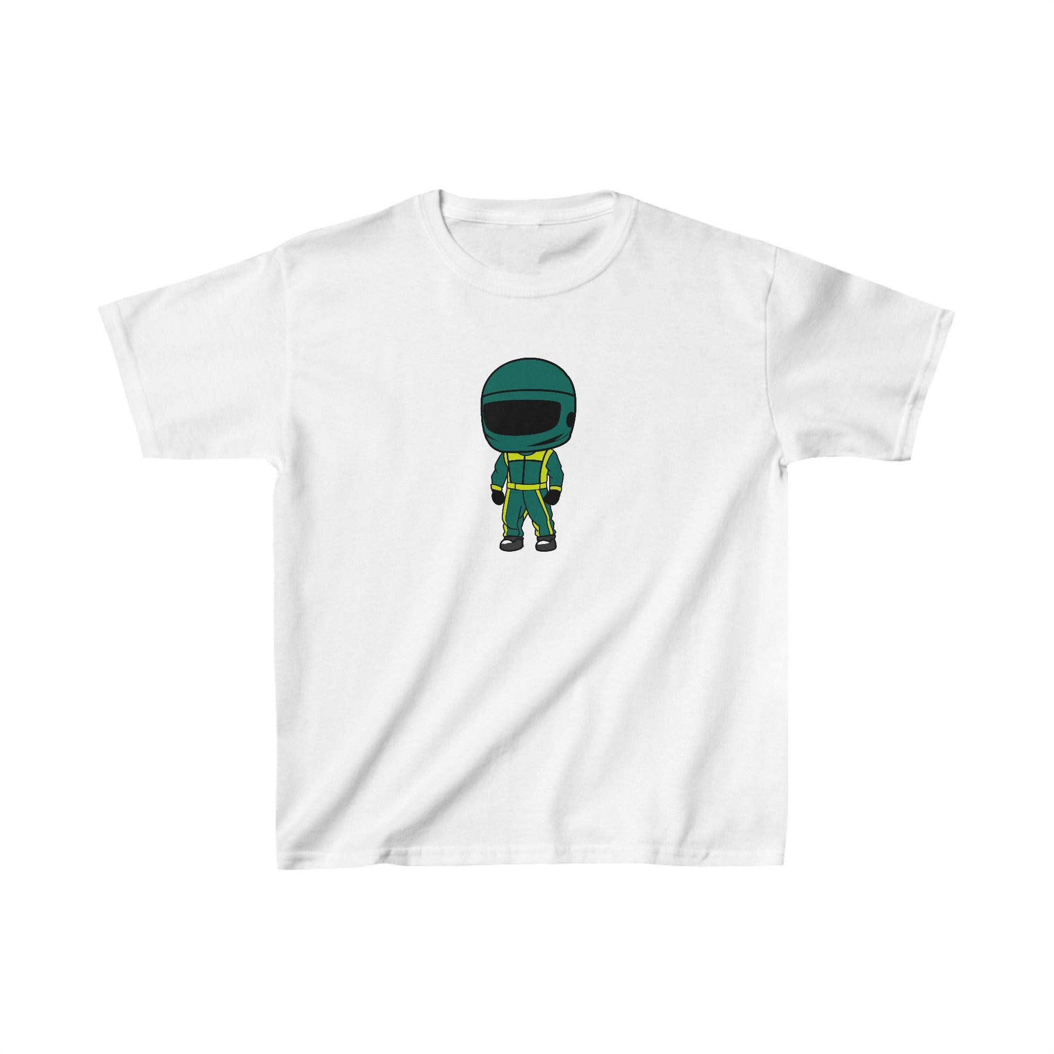 Mini Driver Green/Yellow Kids Heavy Cotton™ Tee