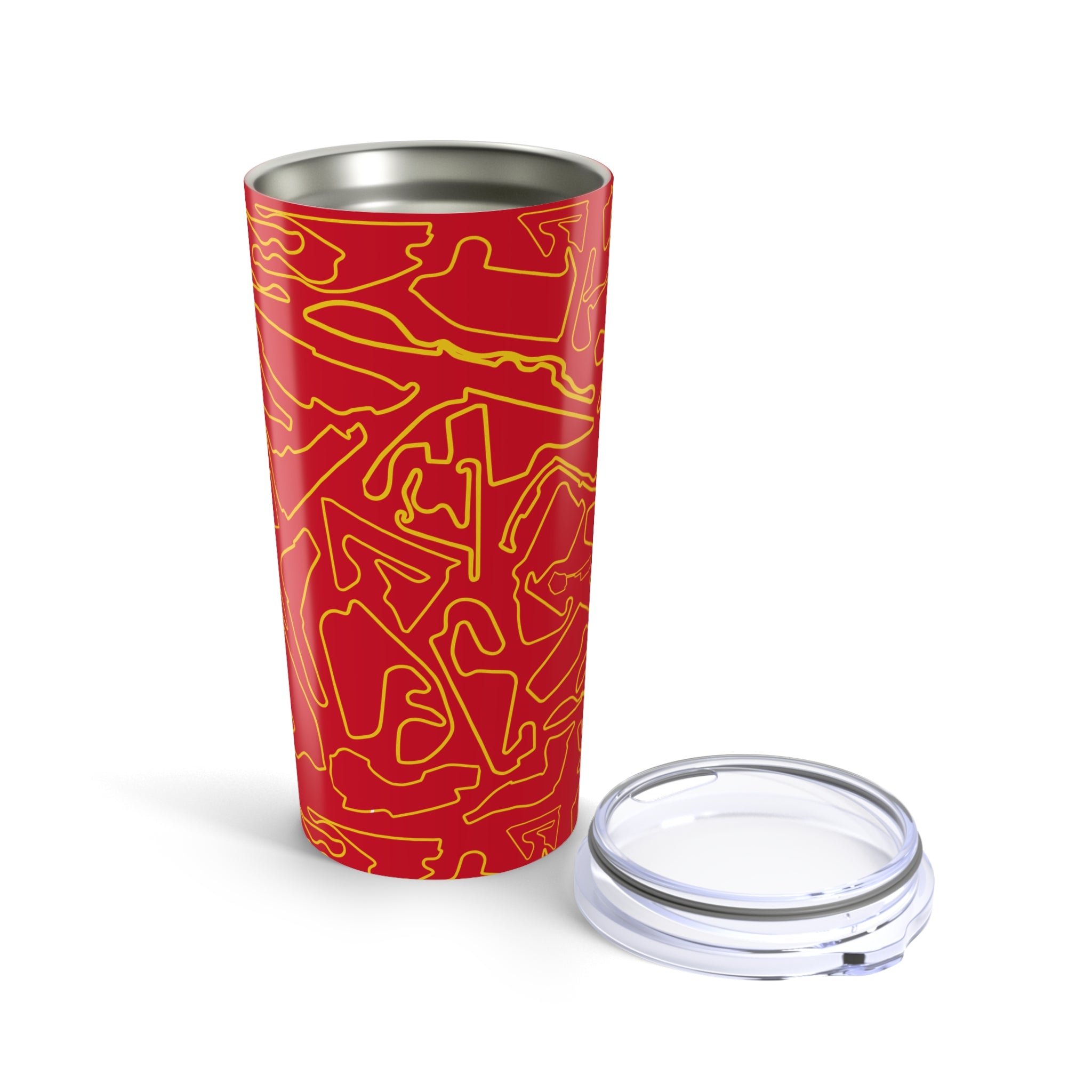 Circuit Sips | Red/Gold | Tumbler 20oz