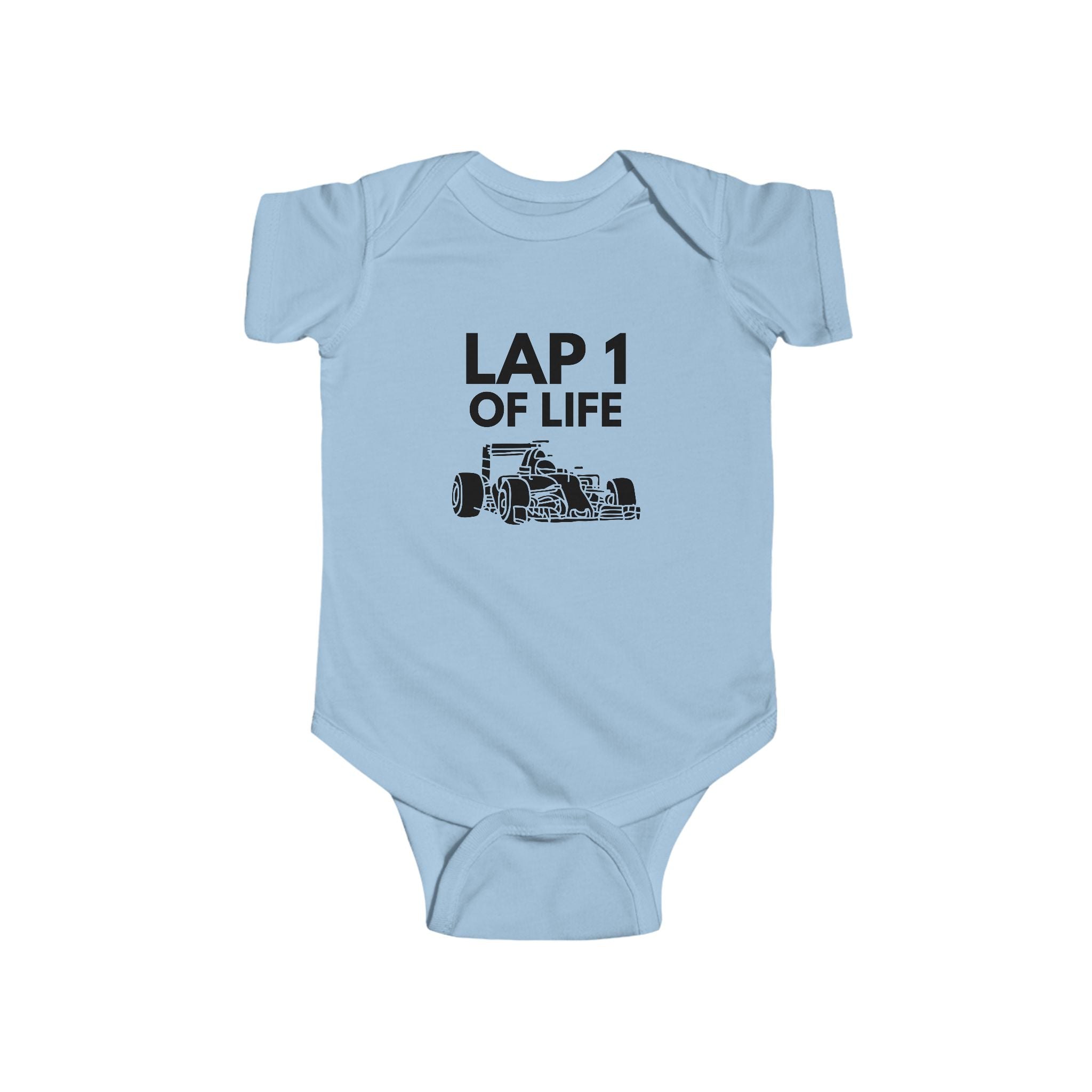 Lap 1 of Life | Infant Bodysuit Onesie | Formula Fanatics