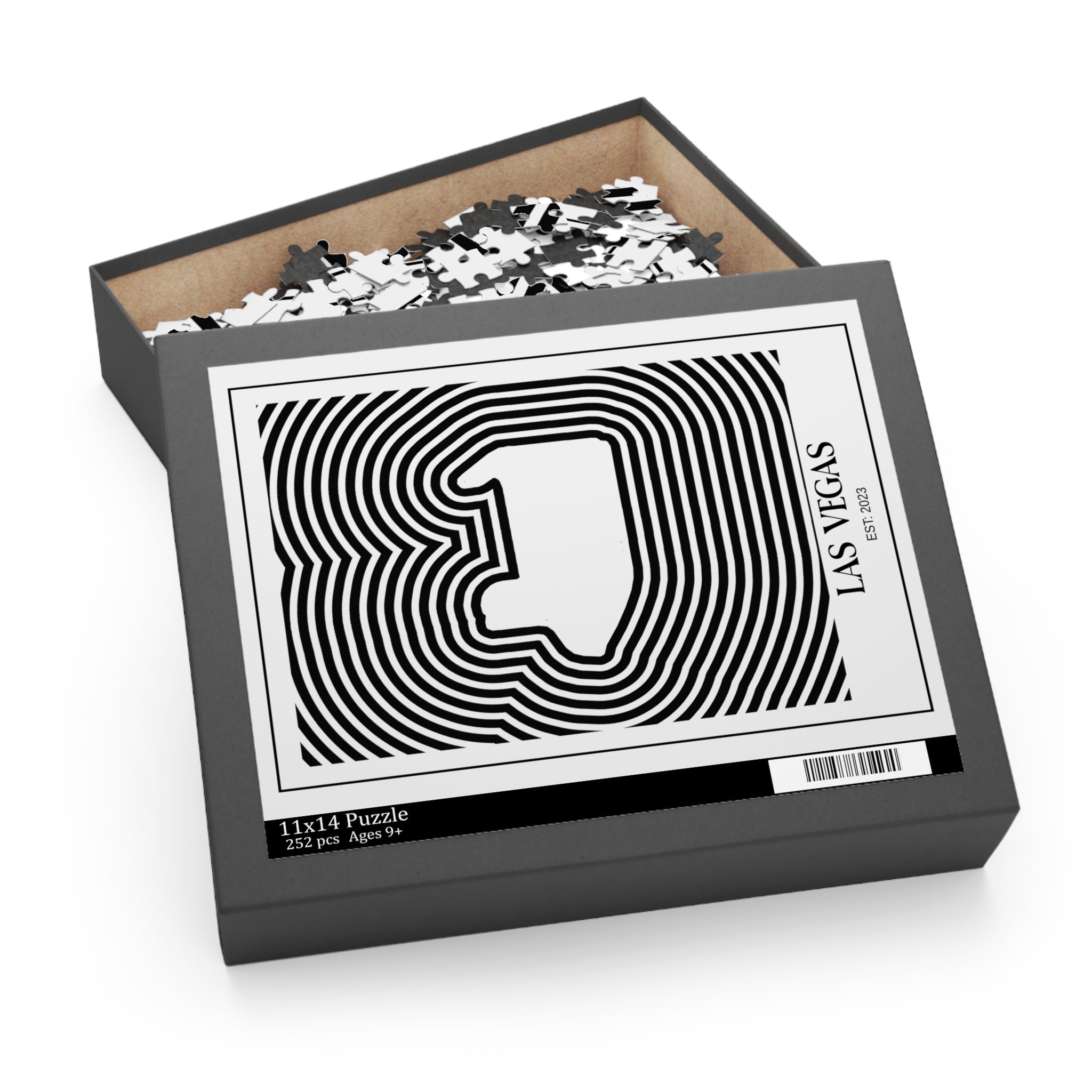 Las Vegas | Circuit Contours Puzzle (252, 500-Piece)