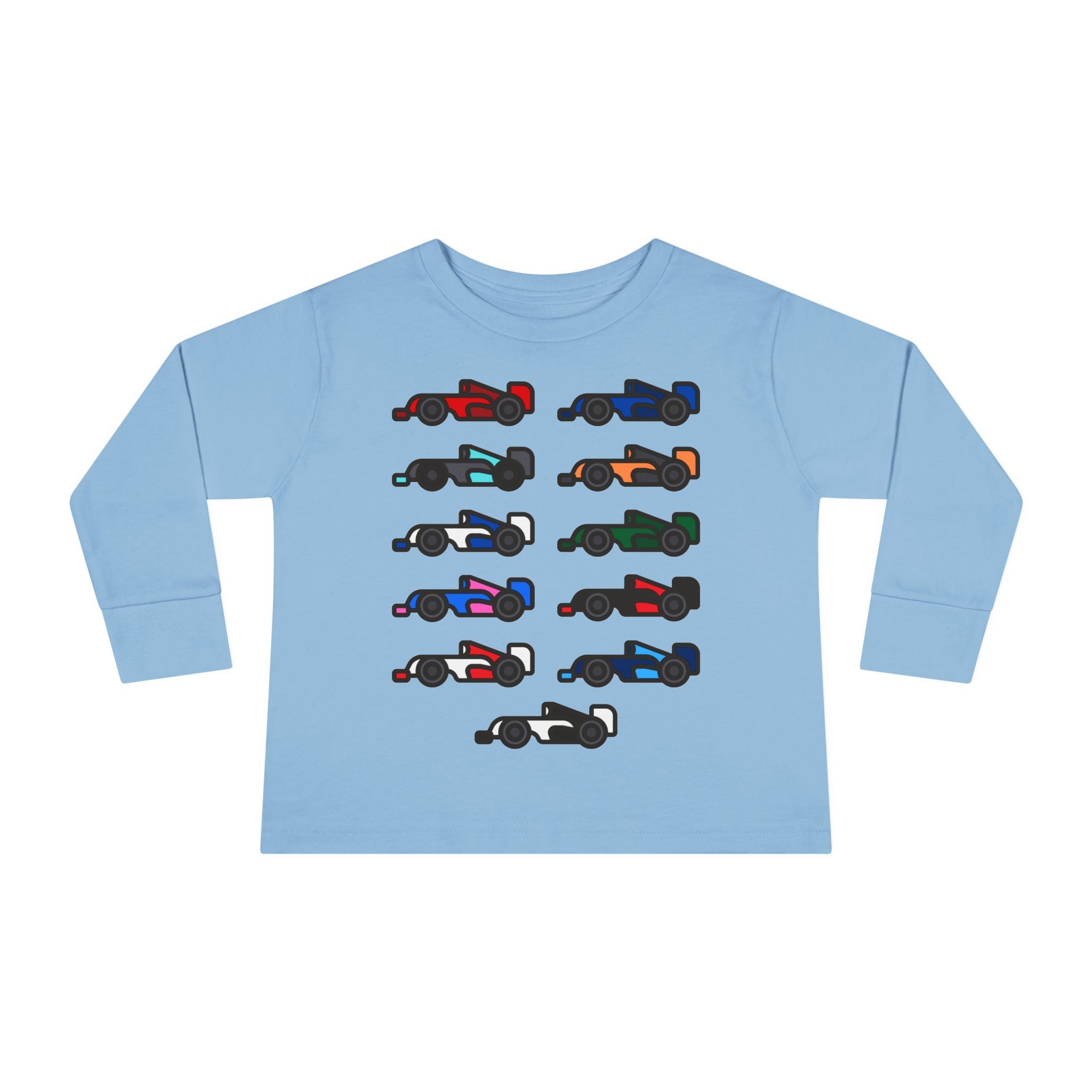 The Grid Toddler Long Sleeve Tee