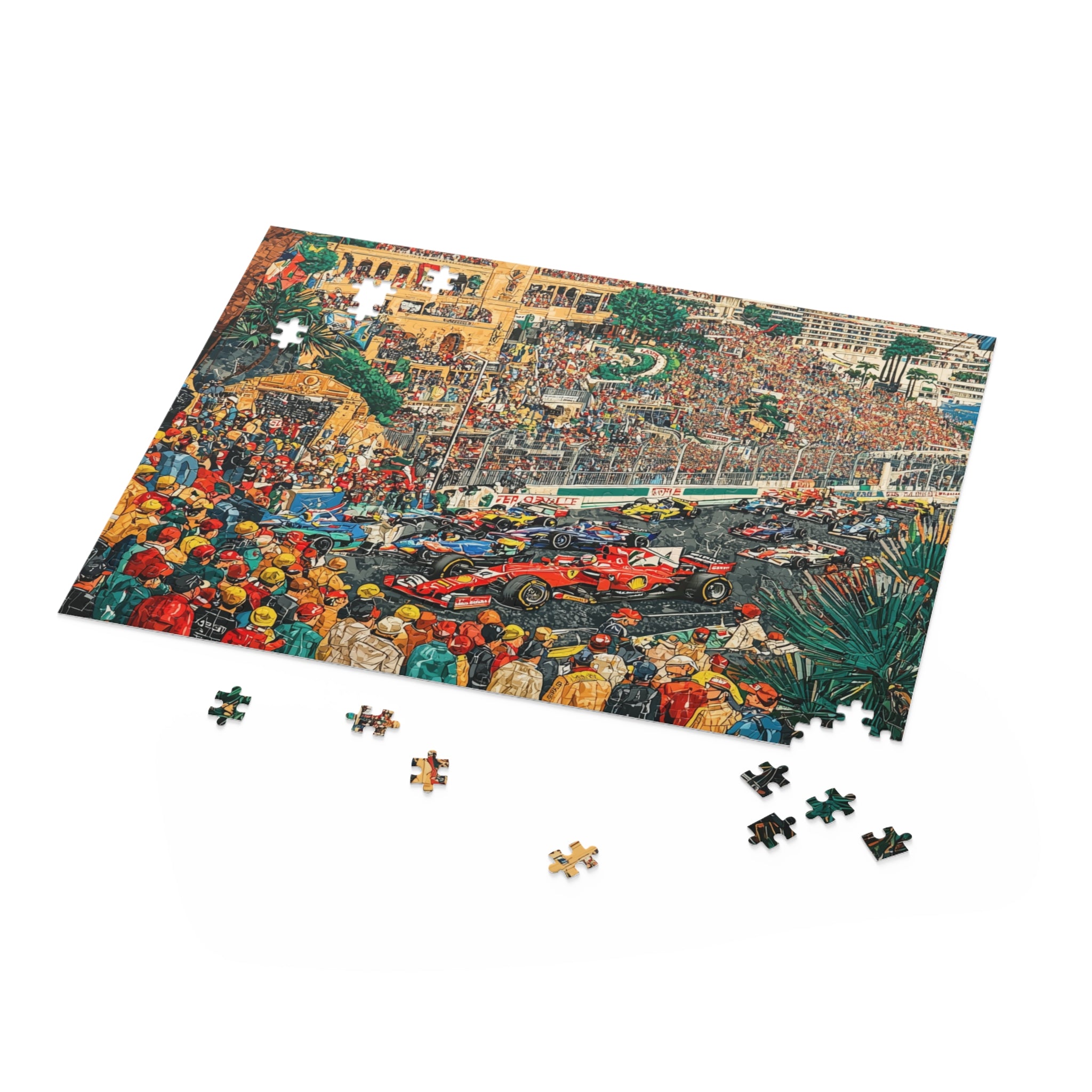 Monaco Parc Fermè Puzzle (120, 252, 500-Piece)