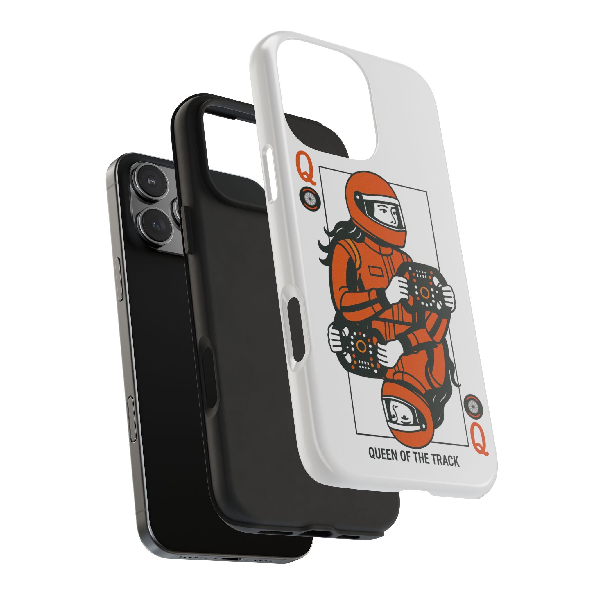 Queen of the Track |  Phone Case for Tough Protection