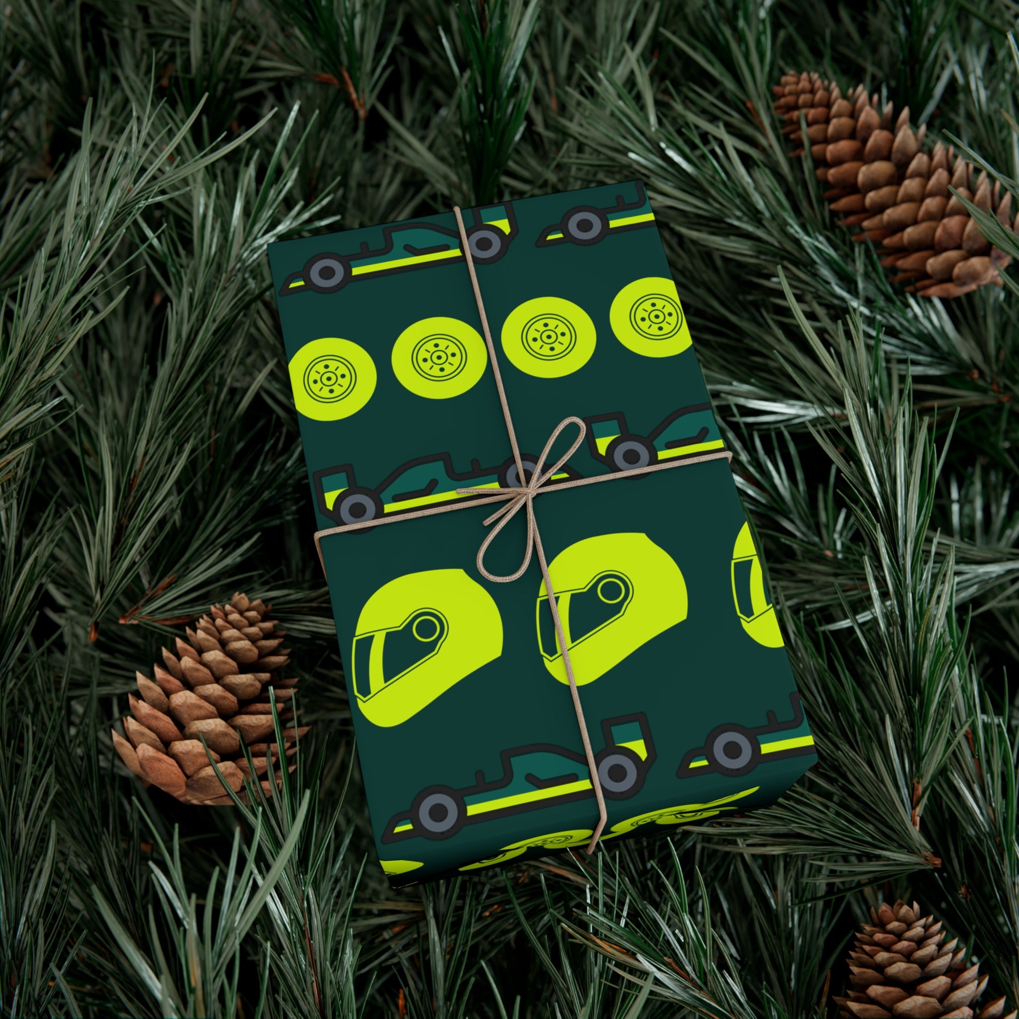 AMR Livery Inspired Wrapping Paper