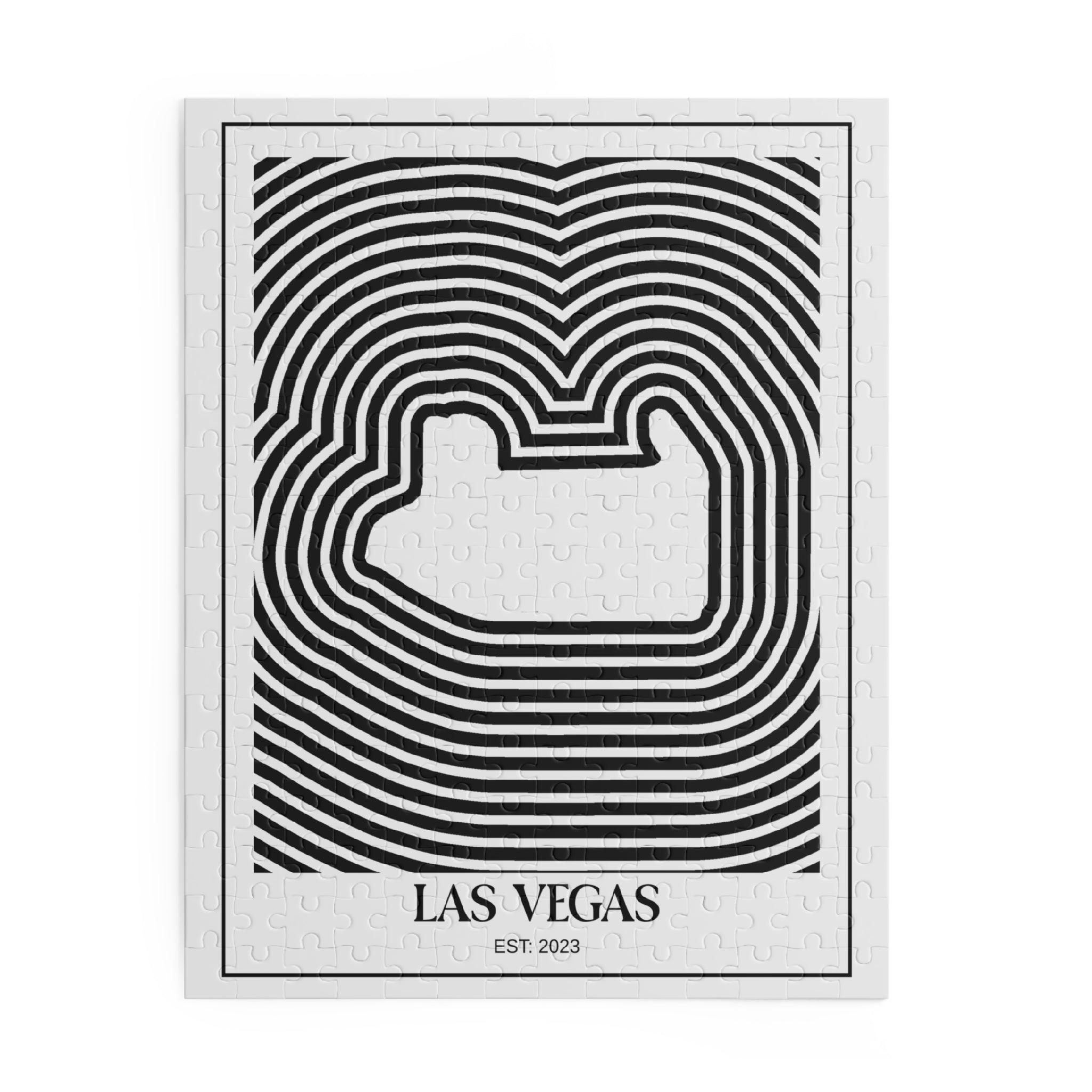 Las Vegas | Circuit Contours Puzzle (252, 500-Piece)