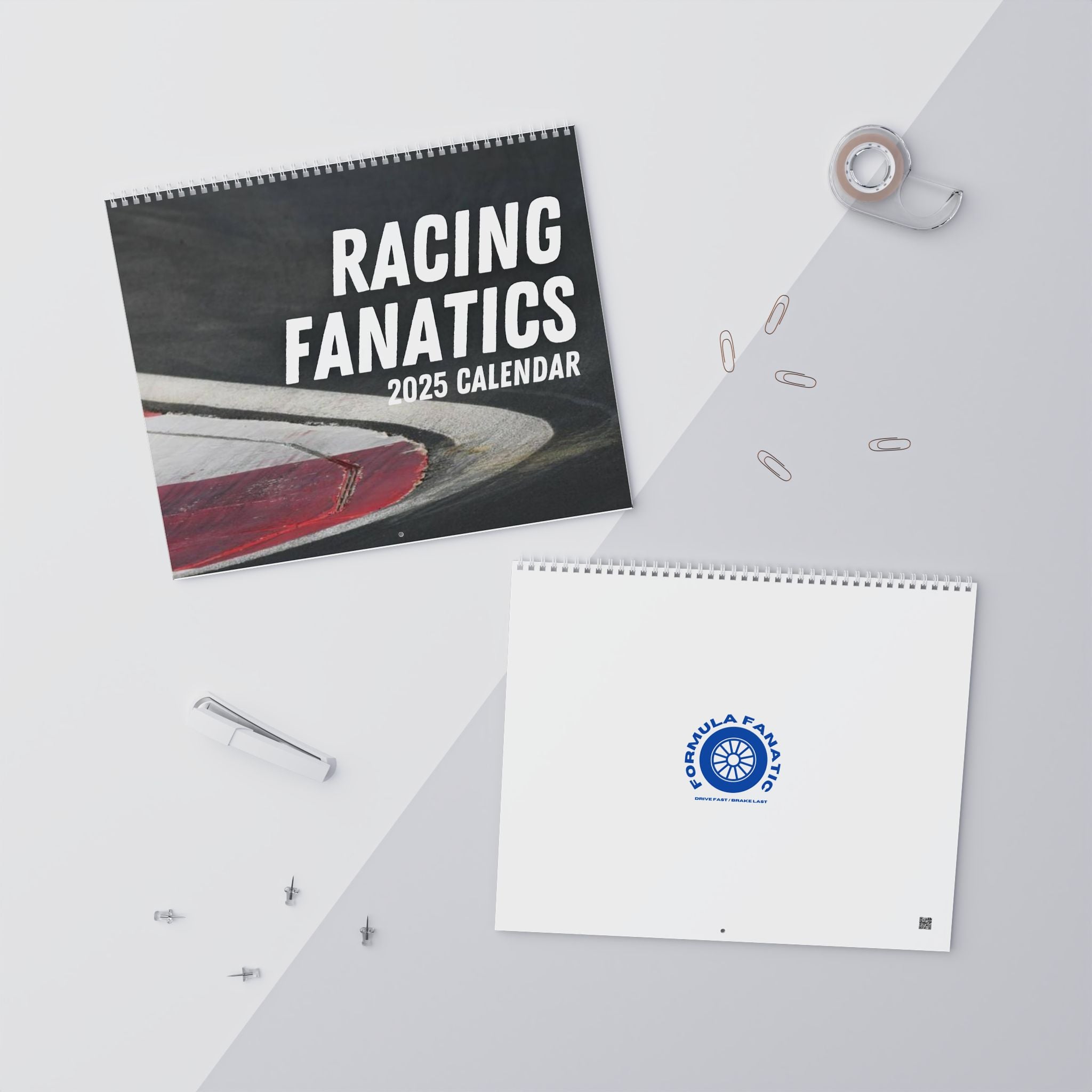 Formula Fanatics 2025 Race Schedule Wall Calendars