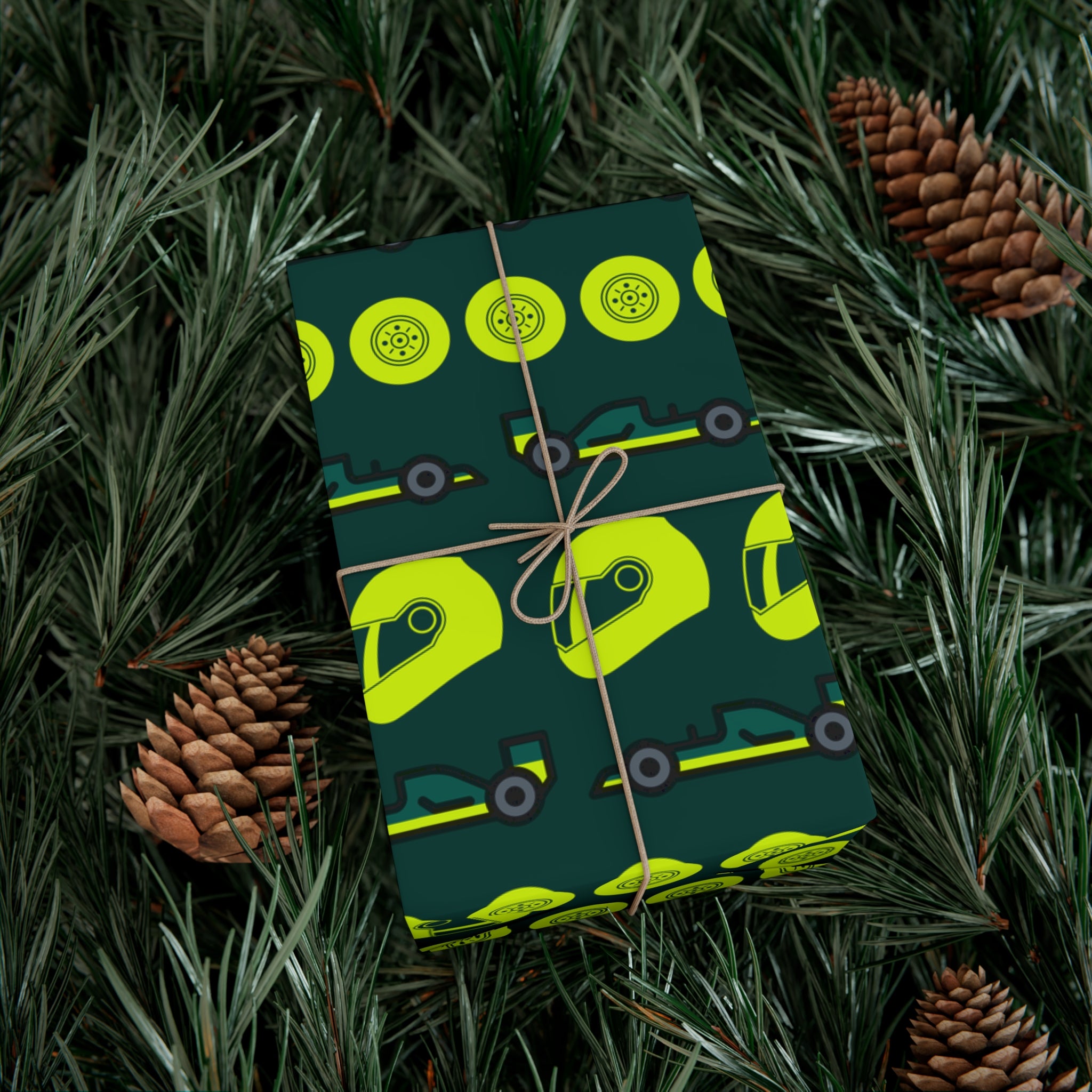 AMR Livery Inspired Wrapping Paper