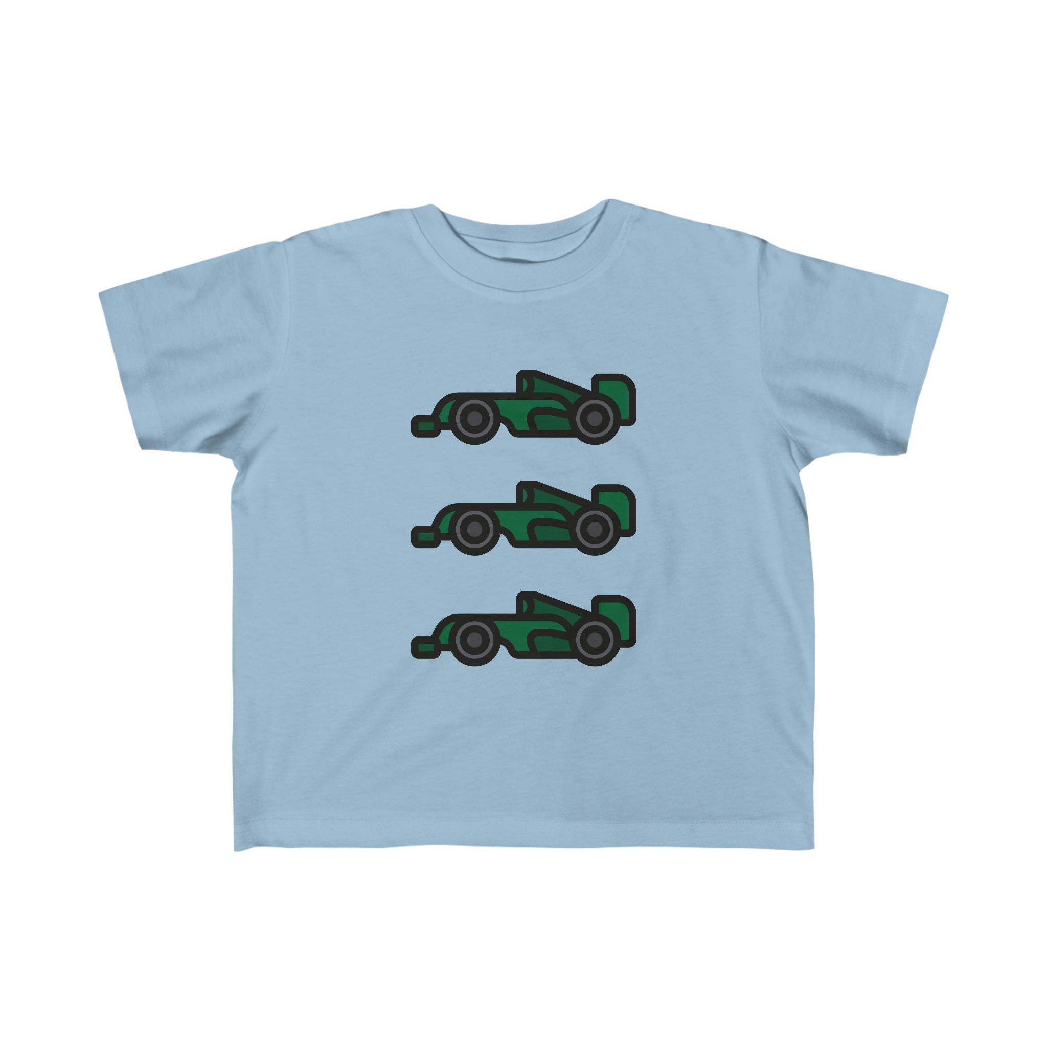Motorsport Inspired Green/Kelly Green Car Toddler T-shirt - FormulaFanatics