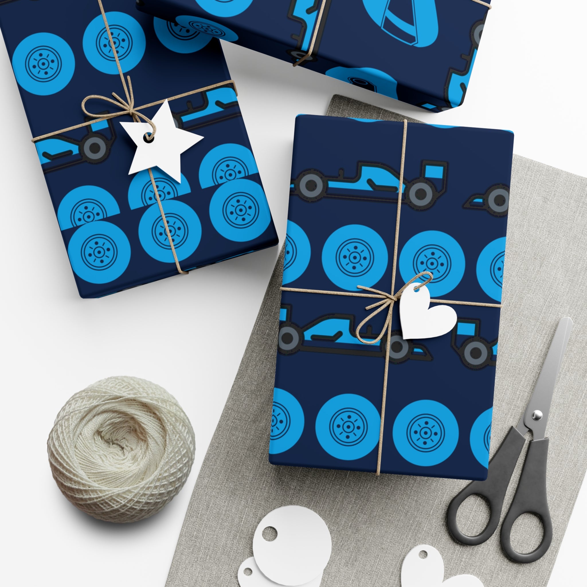 Williams Livery Inspired Wrapping Paper