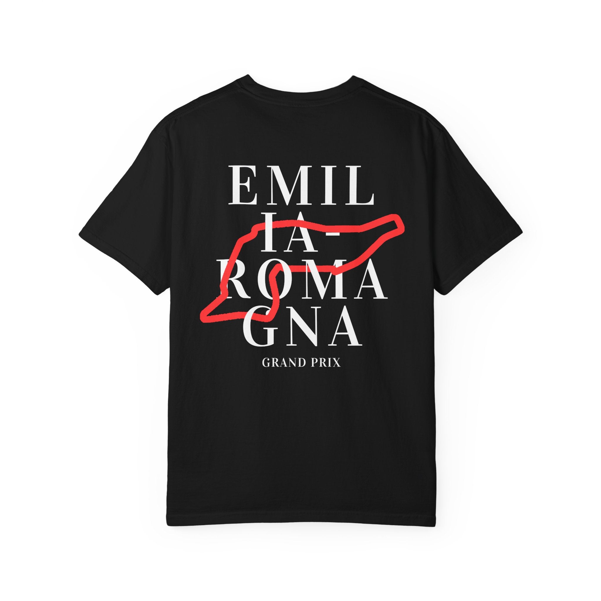 Track Collection | Emilia-Romagna | Unisex Garment-Dyed T-shirt