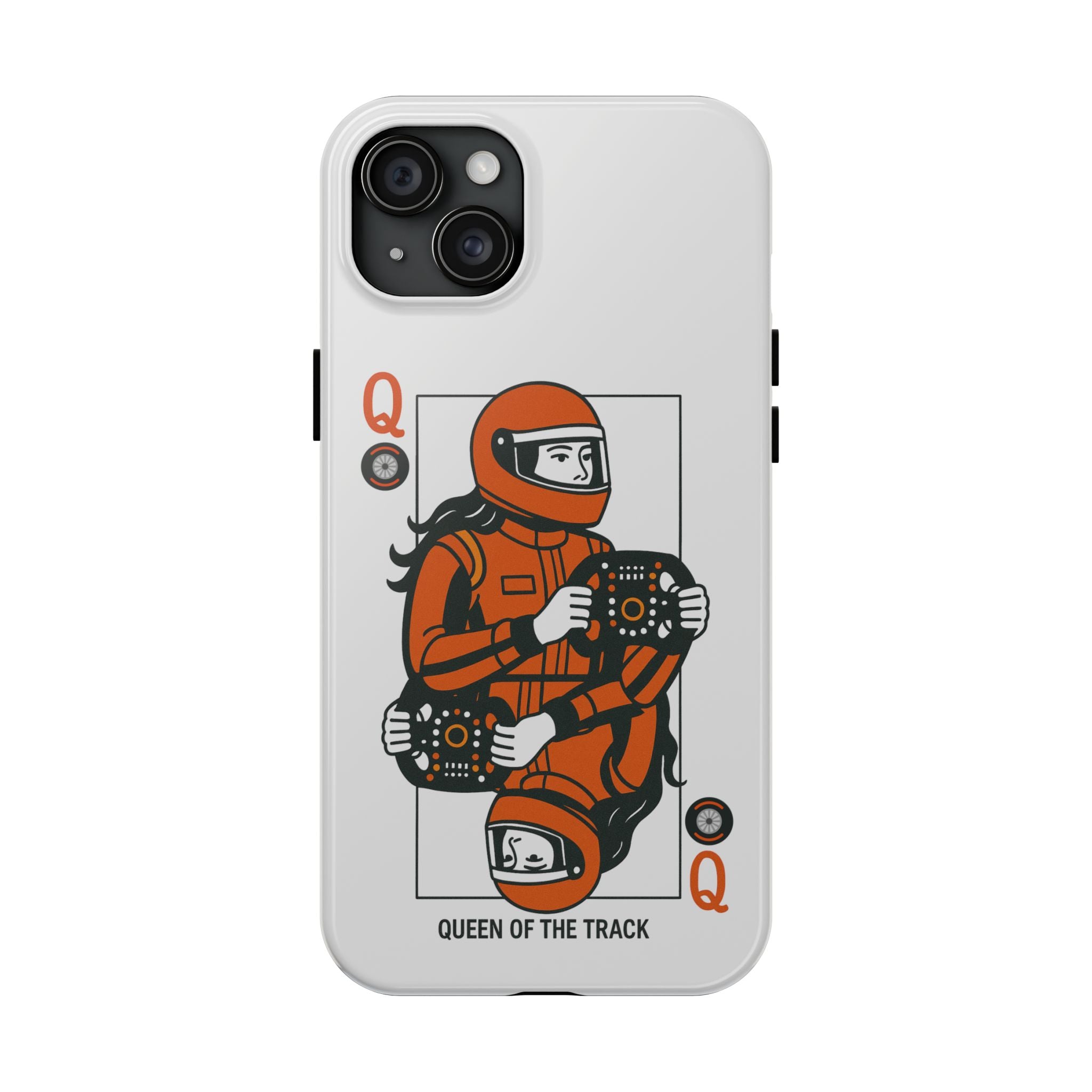 Queen of the Track |  Phone Case for Tough Protection