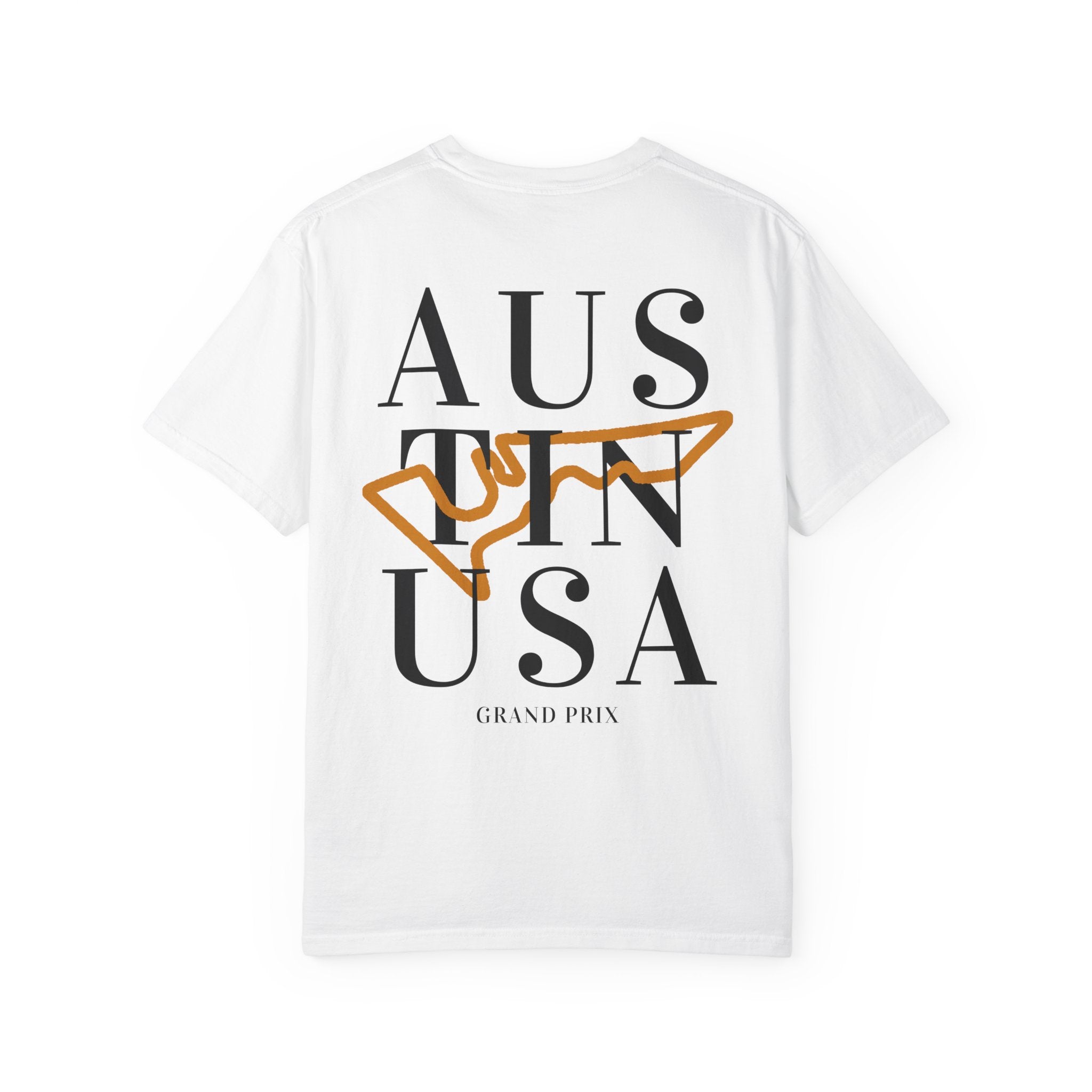 Track Collection | Austin USA | Unisex Garment-Dyed T-shirt