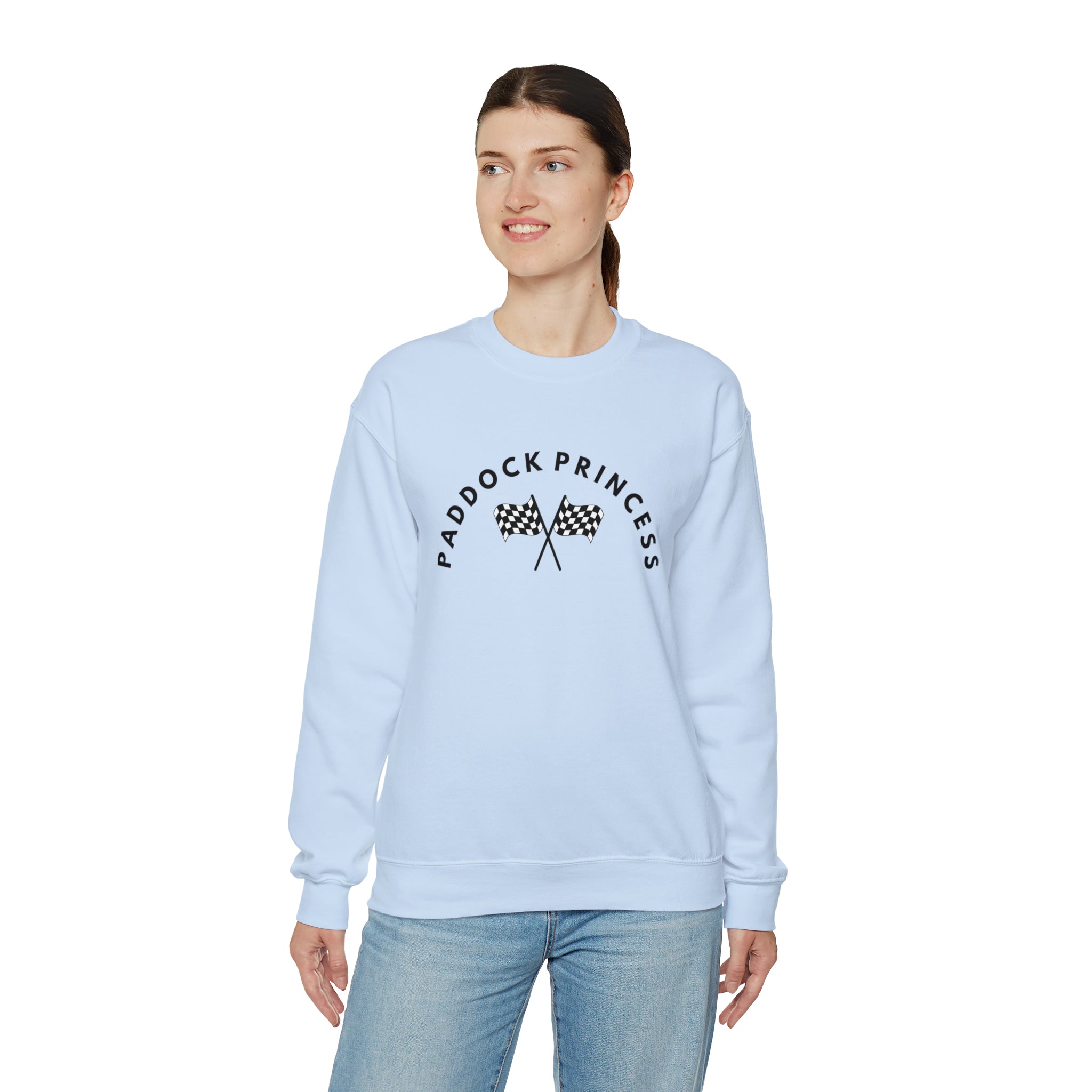 Paddock Princess Heavy Blend™ Crewneck Sweatshirt - FormulaFanatics