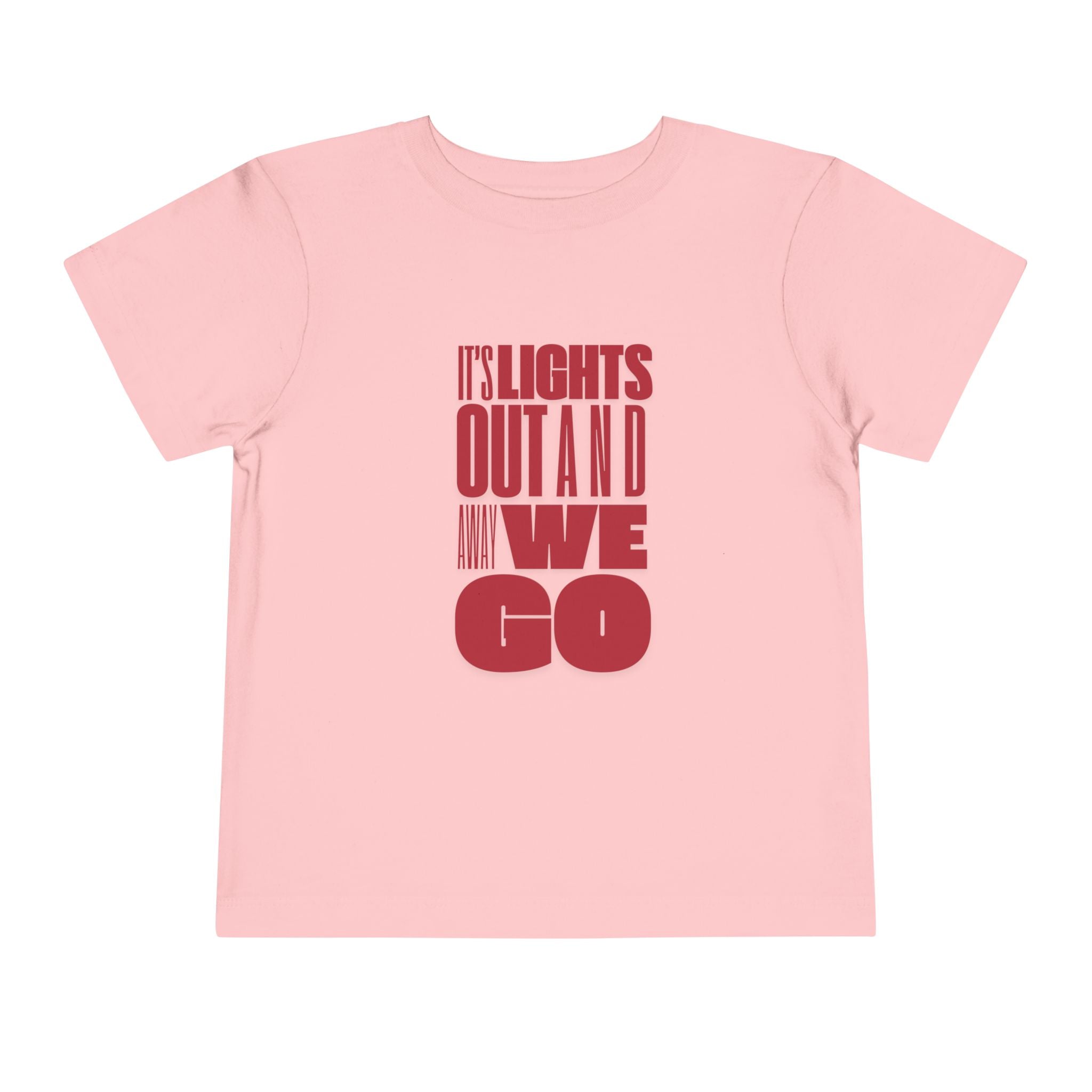 Lights Out Toddler Short Sleeve Tee