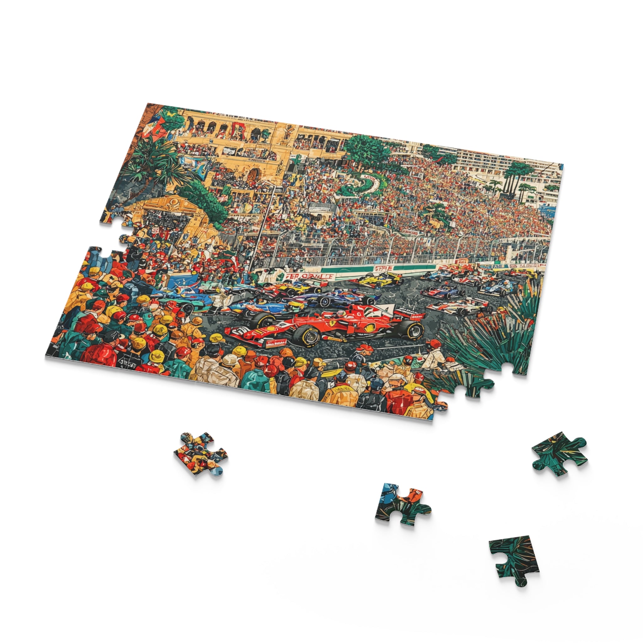 Monaco Parc Fermè Puzzle (120, 252, 500-Piece)