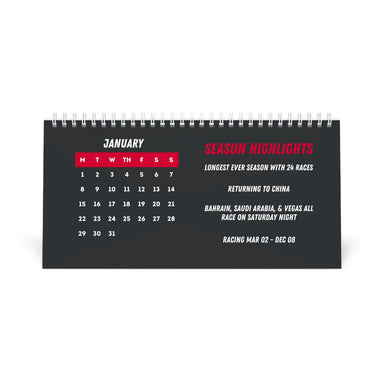 2024 Race Schedule Calendar Desk (AUS/NZ) - FormulaFanatics