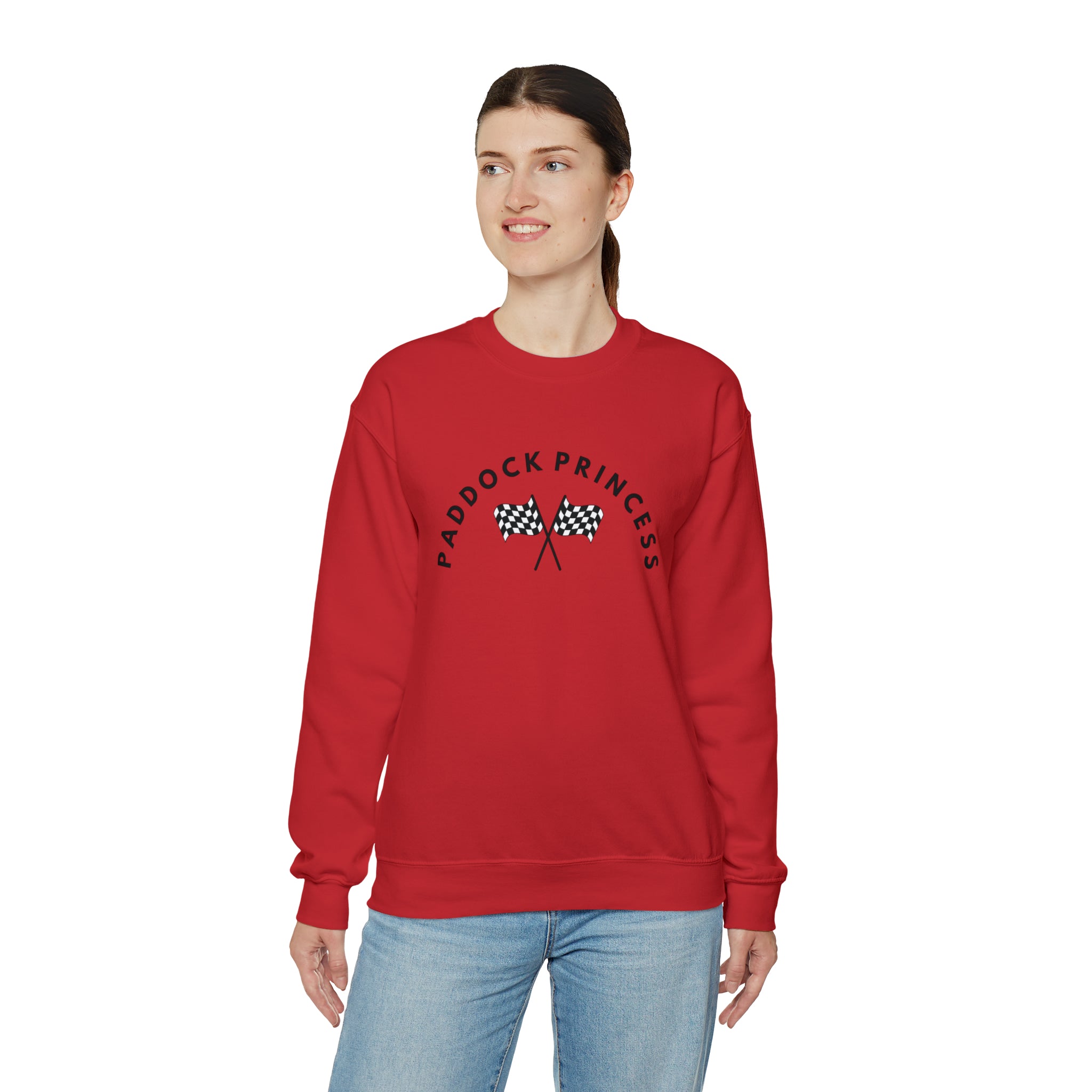 Paddock Princess Heavy Blend™ Crewneck Sweatshirt - FormulaFanatics