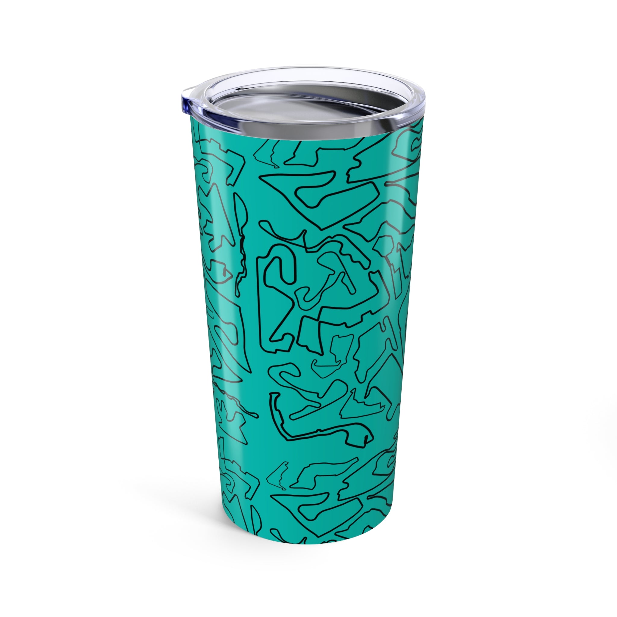 Circuit Sips | Teal/Black | Tumbler 20oz