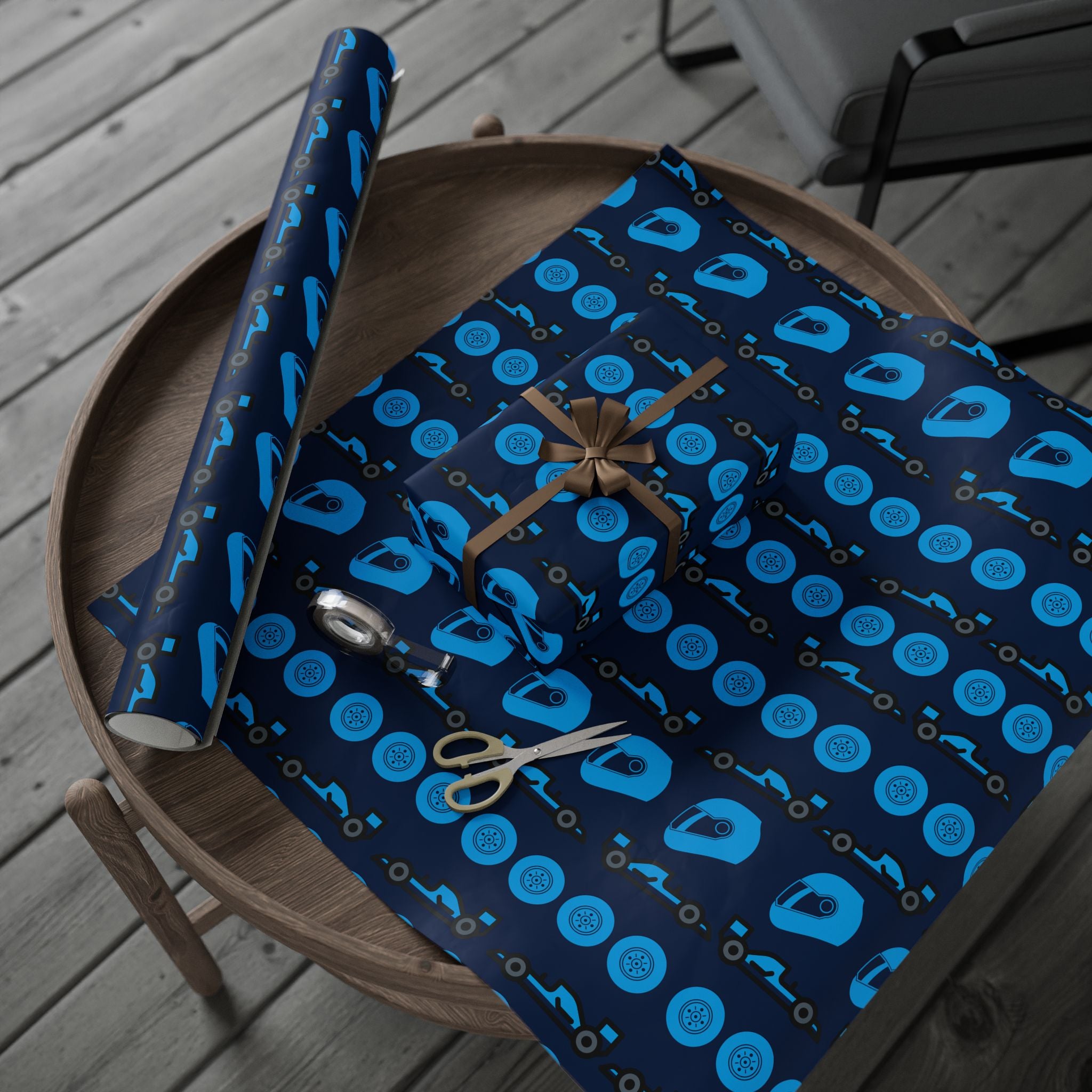 Williams Livery Inspired Wrapping Paper