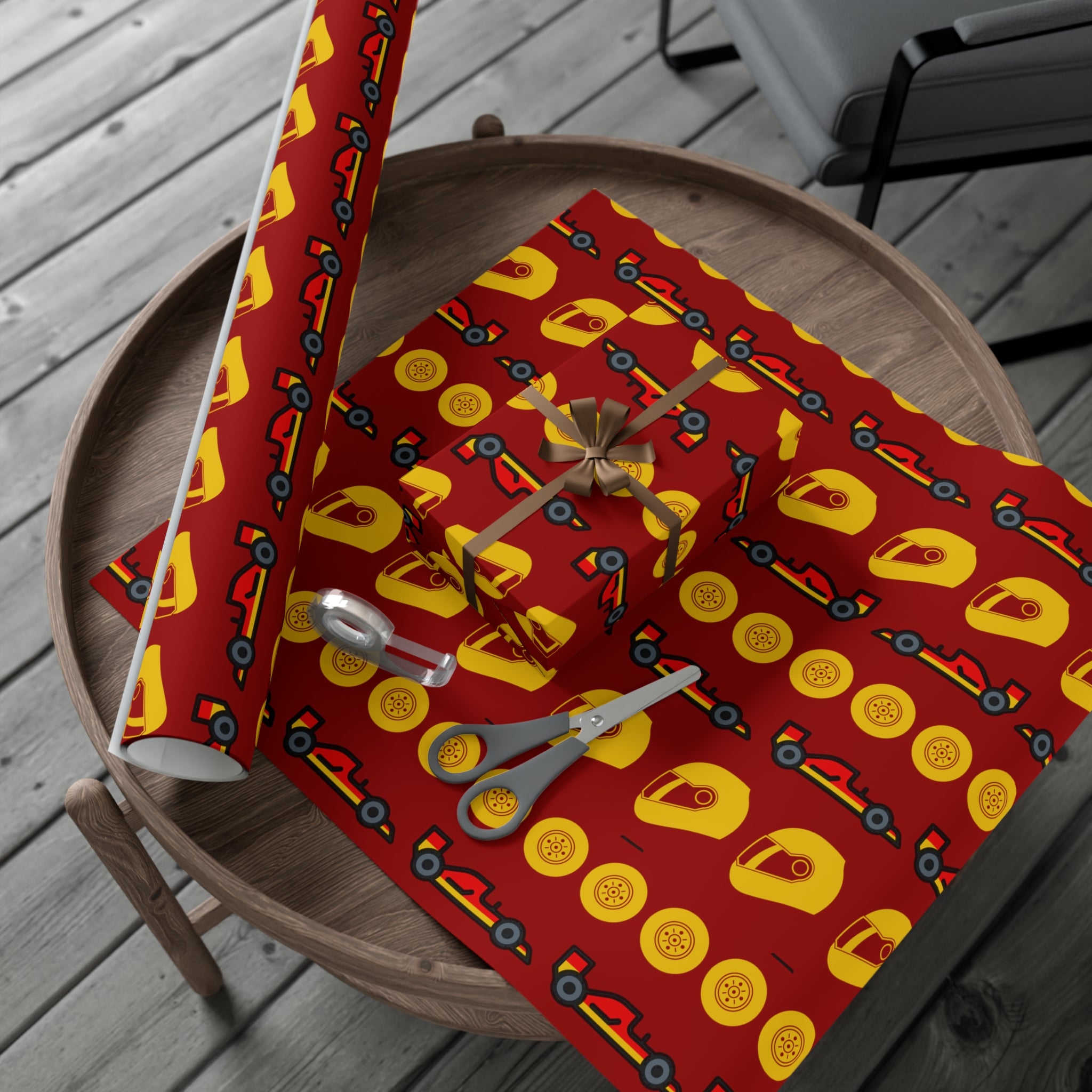 Tifosi Livery Inspired Wrapping Paper