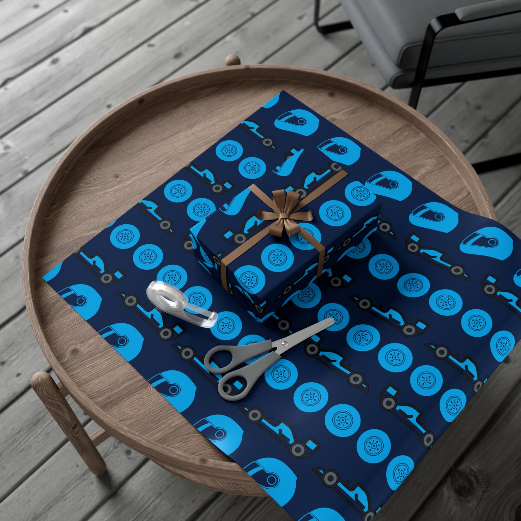 Williams Livery Inspired Wrapping Paper