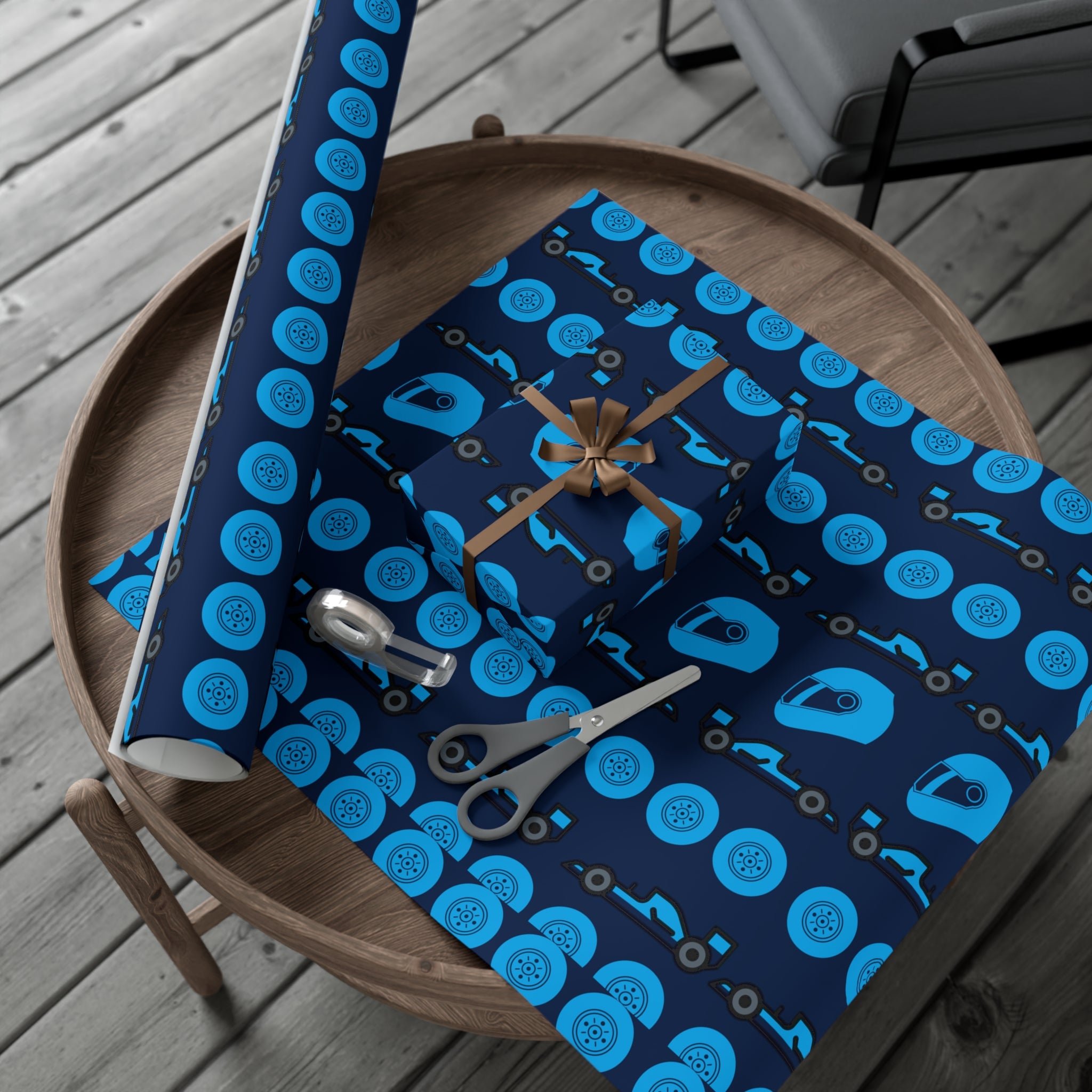 Williams Livery Inspired Wrapping Paper