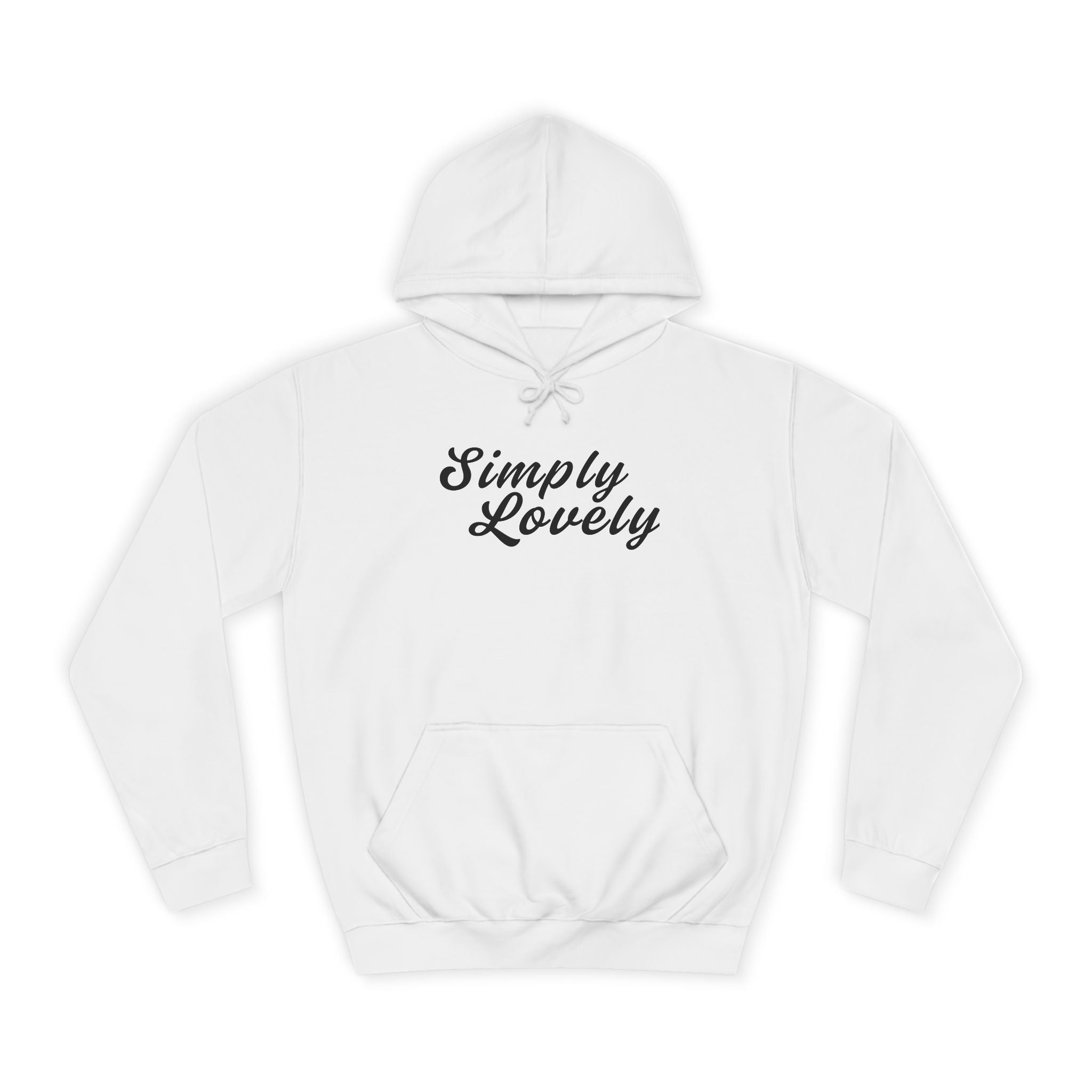 Simply Lovely | Unisex College Hoodie
