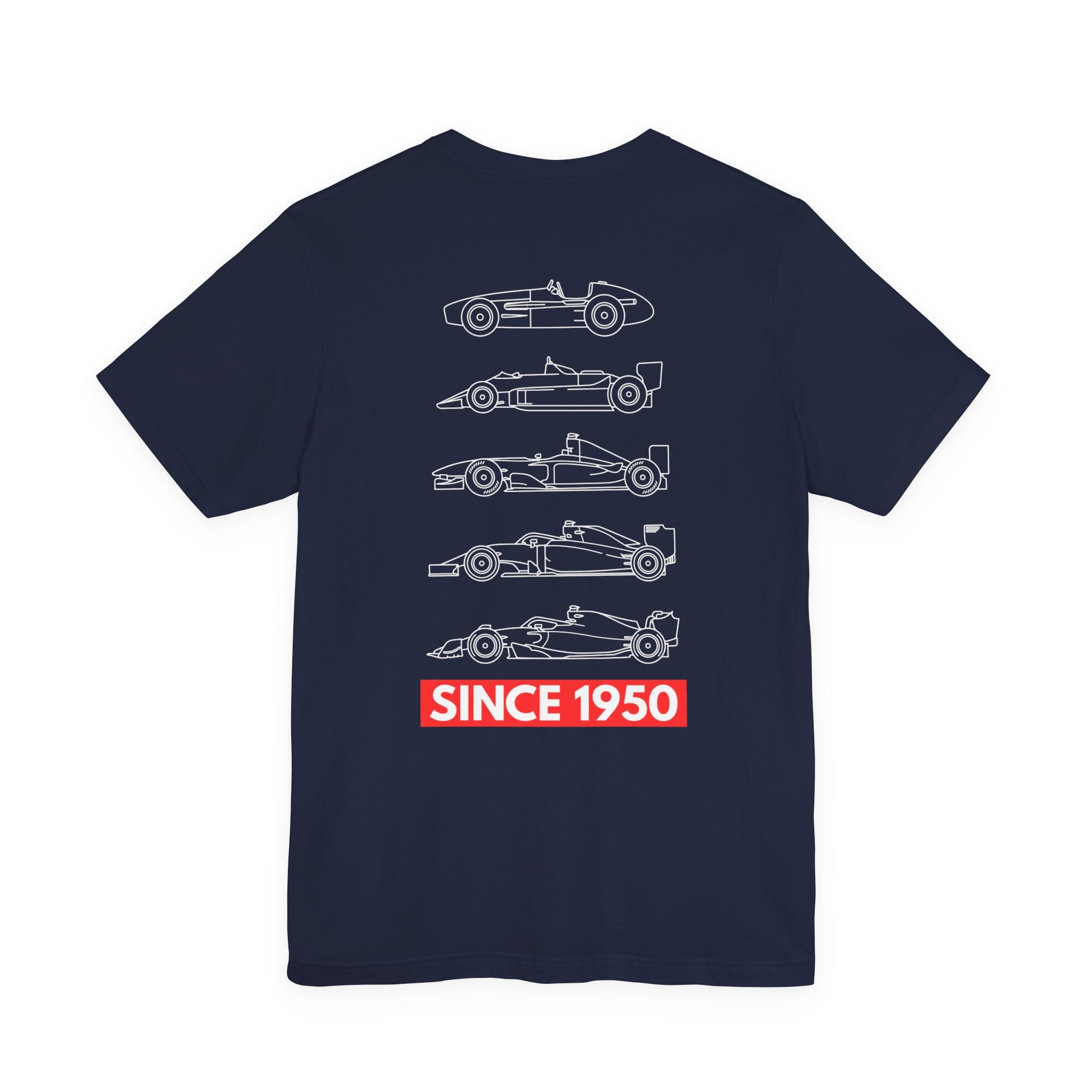 Eras of Speed Premium Adult Tee | Formula Fanatics