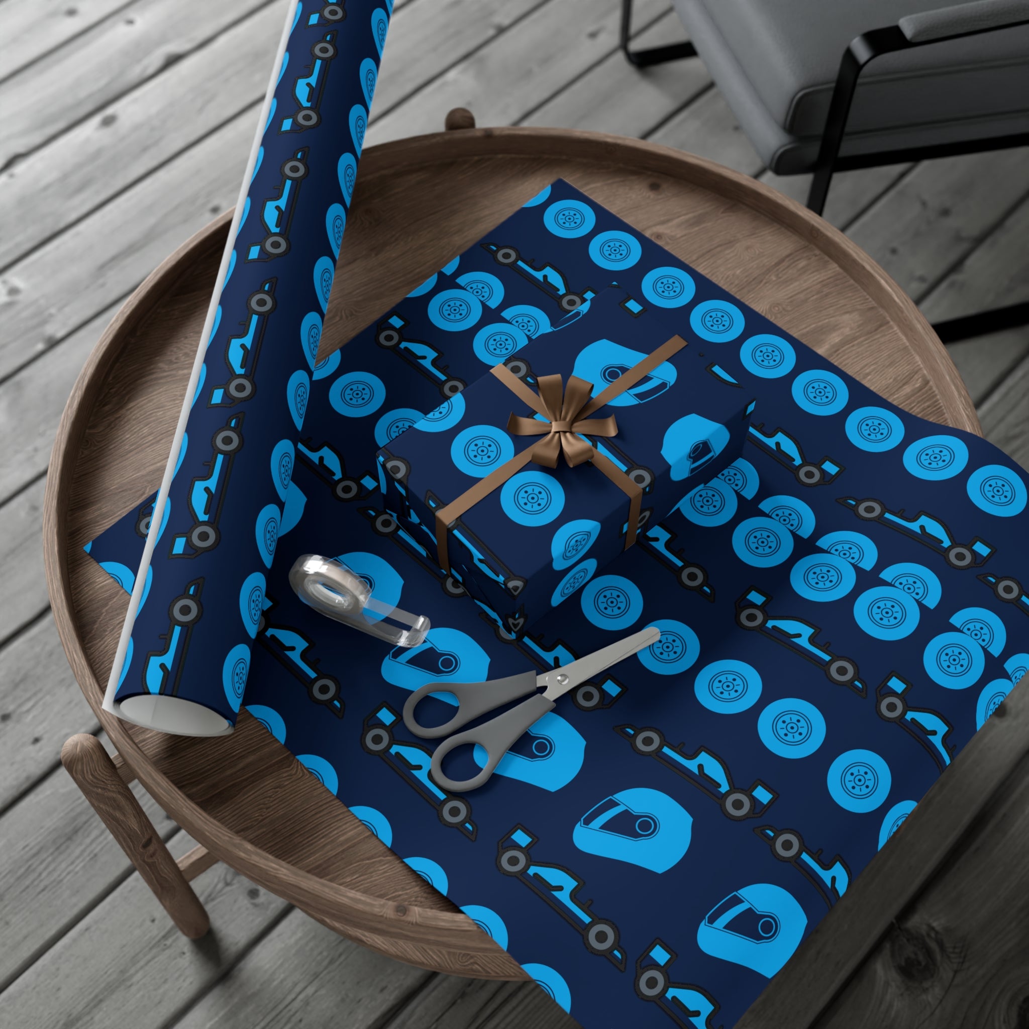 Williams Livery Inspired Wrapping Paper