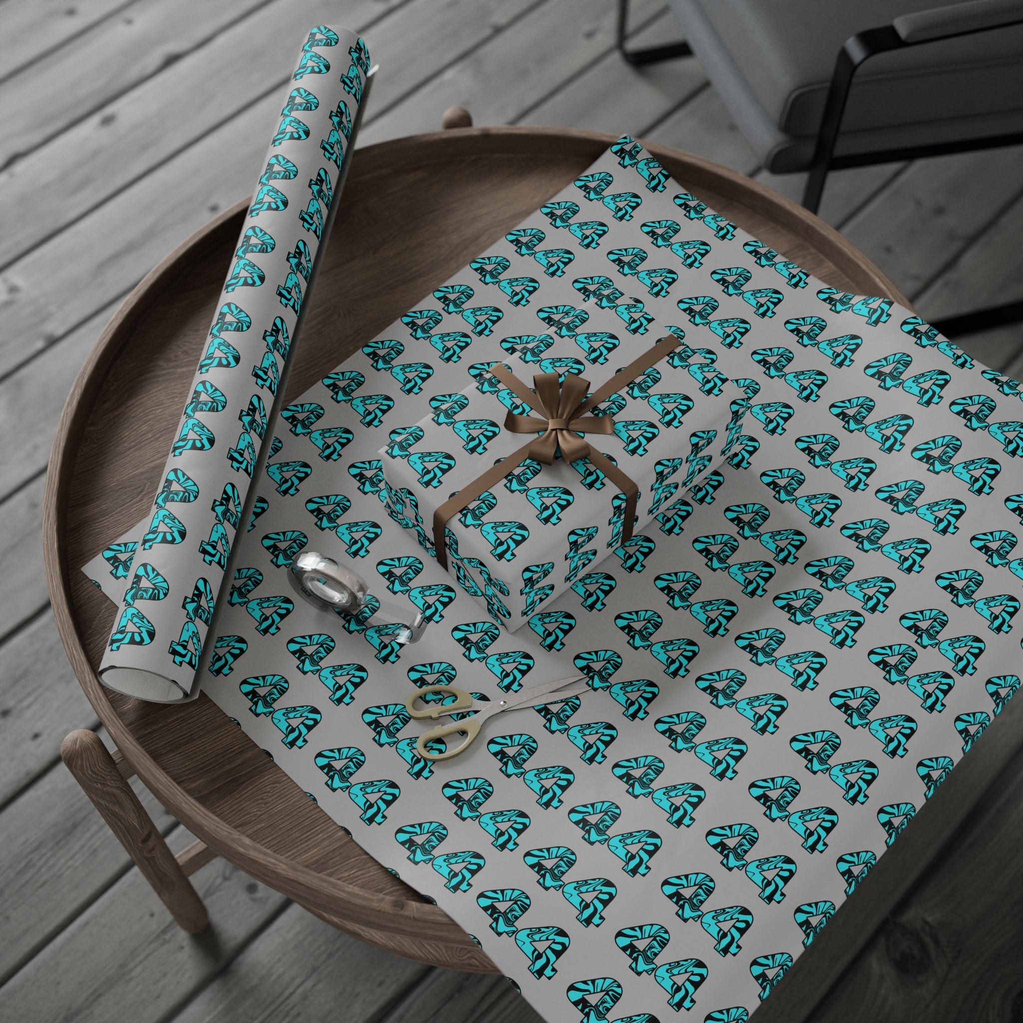 Livery Inspired "44" Wrapping Paper