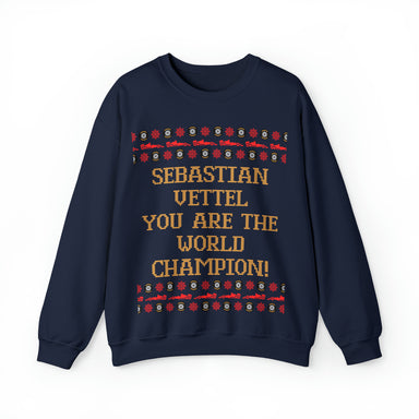 VET5 World Champion Holiday Sweatshirt - FormulaFanatics