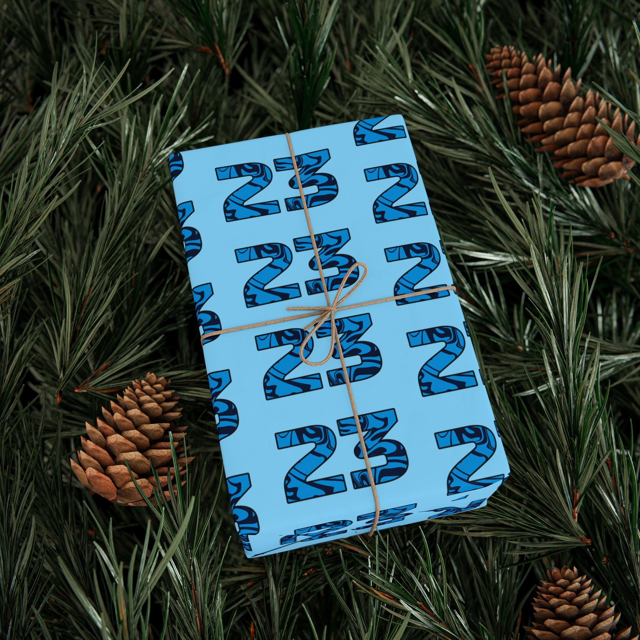 Livery Inspired "23" Wrapping Paper