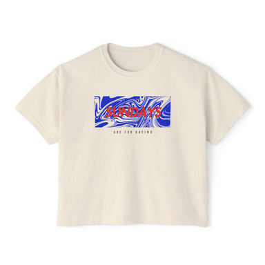 VCARB Sundays Are For Racing Women's Boxy Tee - FormulaFanatics