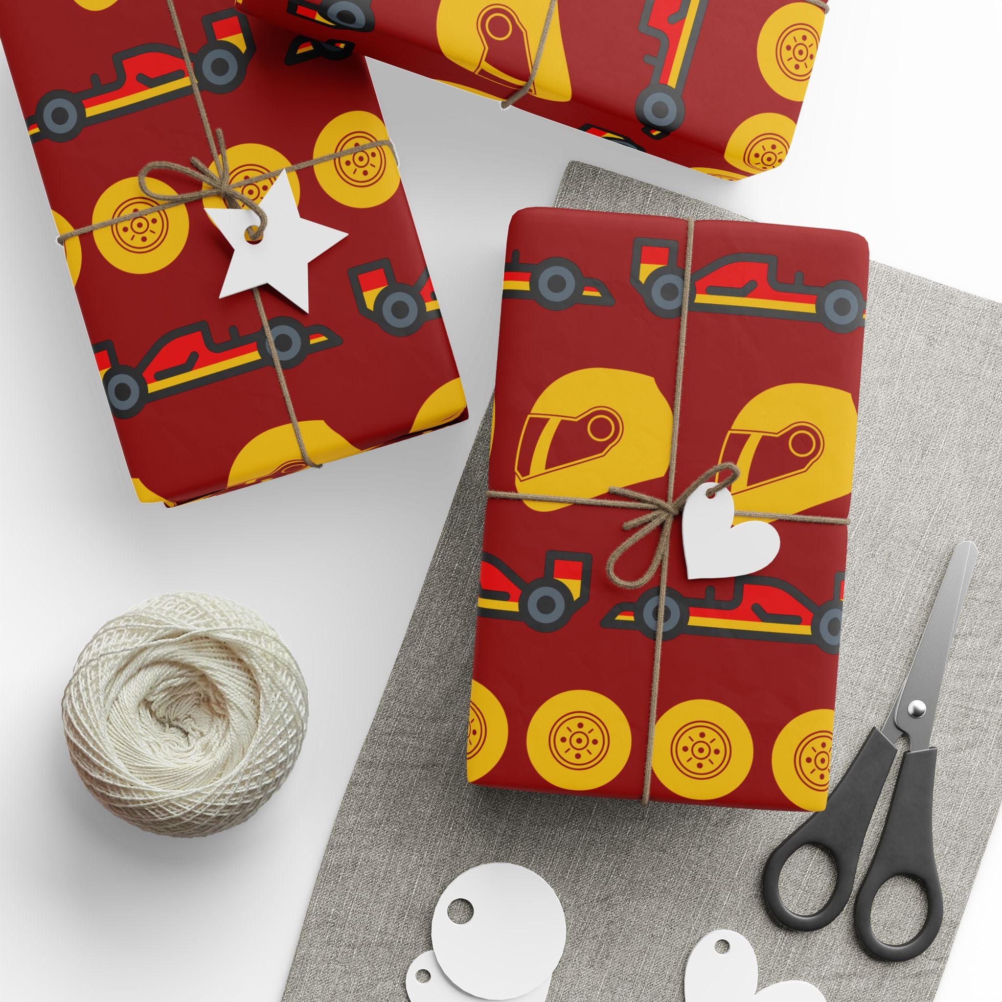 Tifosi Livery Inspired Wrapping Paper