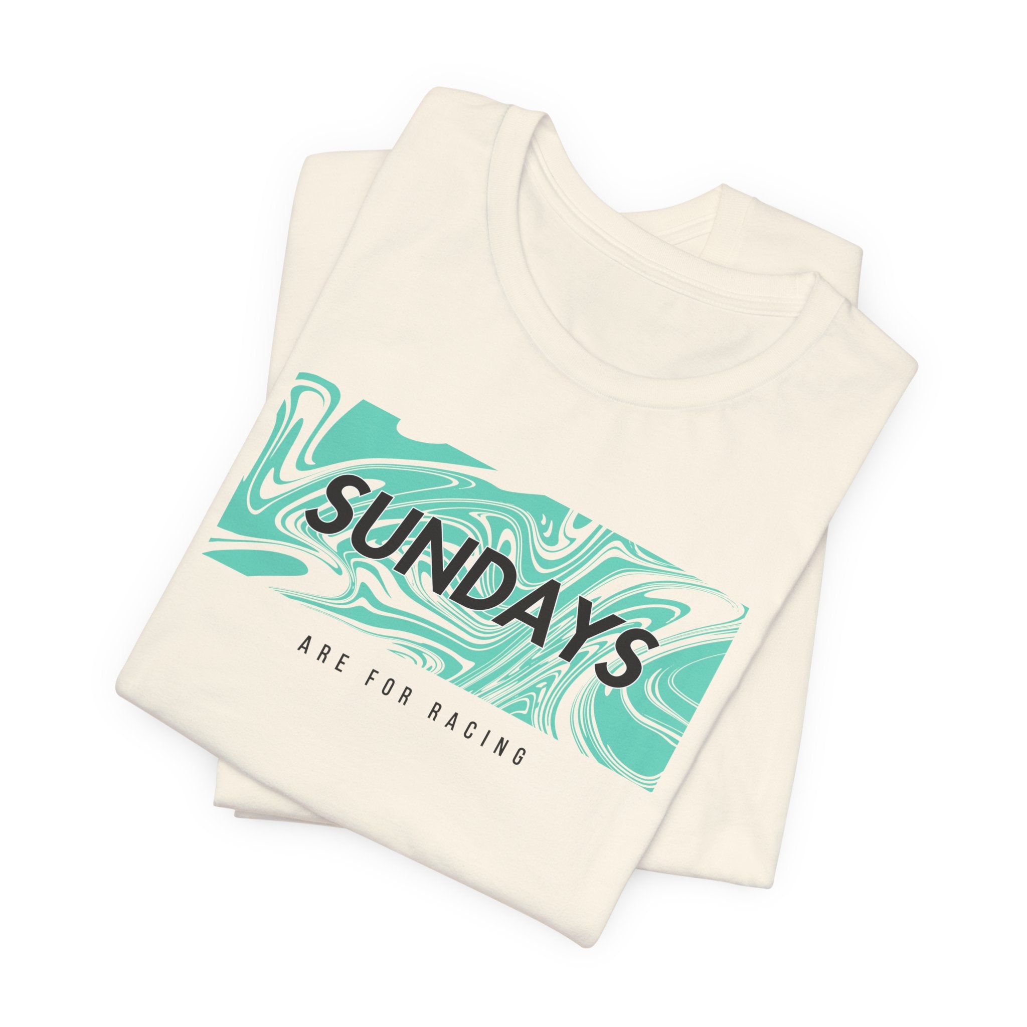 Sundays Are For Racing | Teal | T-Shirt