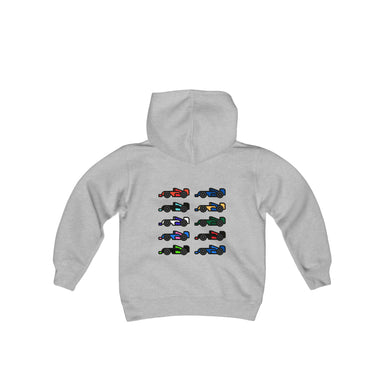 The Grid Youth Heavy Blend Hooded Sweatshirt - FormulaFanatics