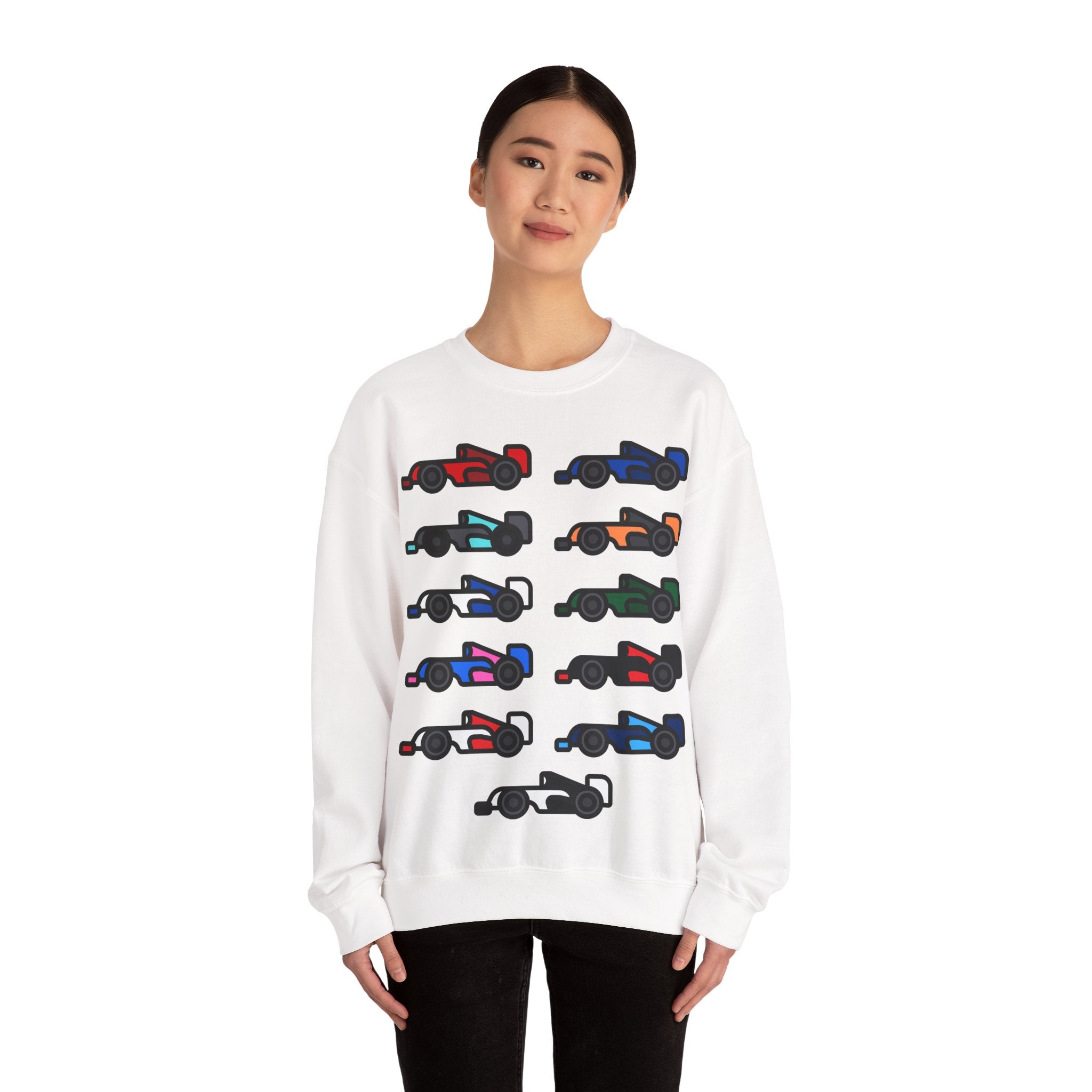 The Grid Heavy Blend™ Crewneck Sweatshirt