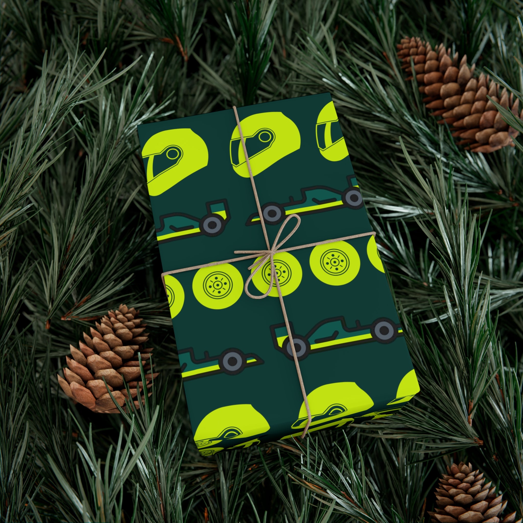 AMR Livery Inspired Wrapping Paper