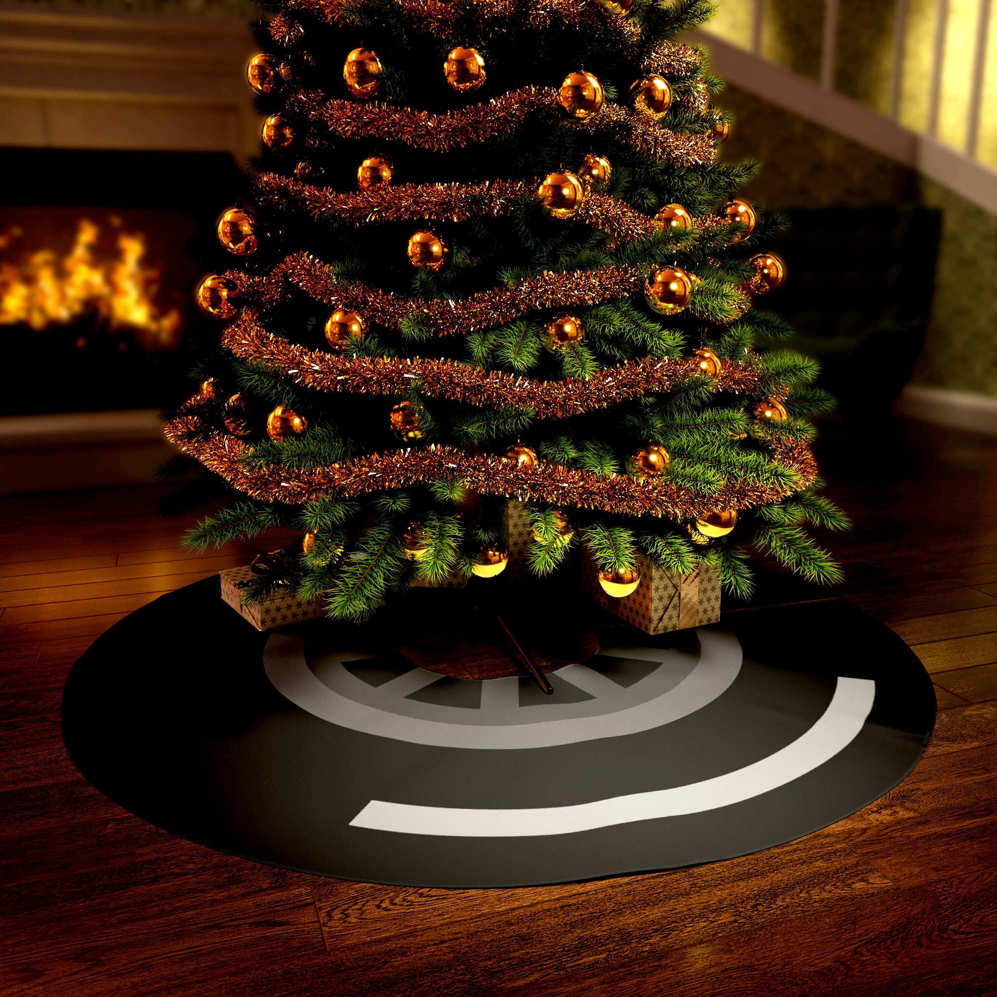 Motorsport Racing Tire - Hard Compound - Round Tree Skirt - FormulaFanatics