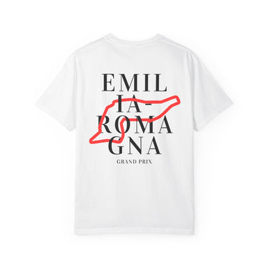 Track Collection | Emilia-Romagna | Unisex Garment-Dyed T-shirt - FormulaFanatics
