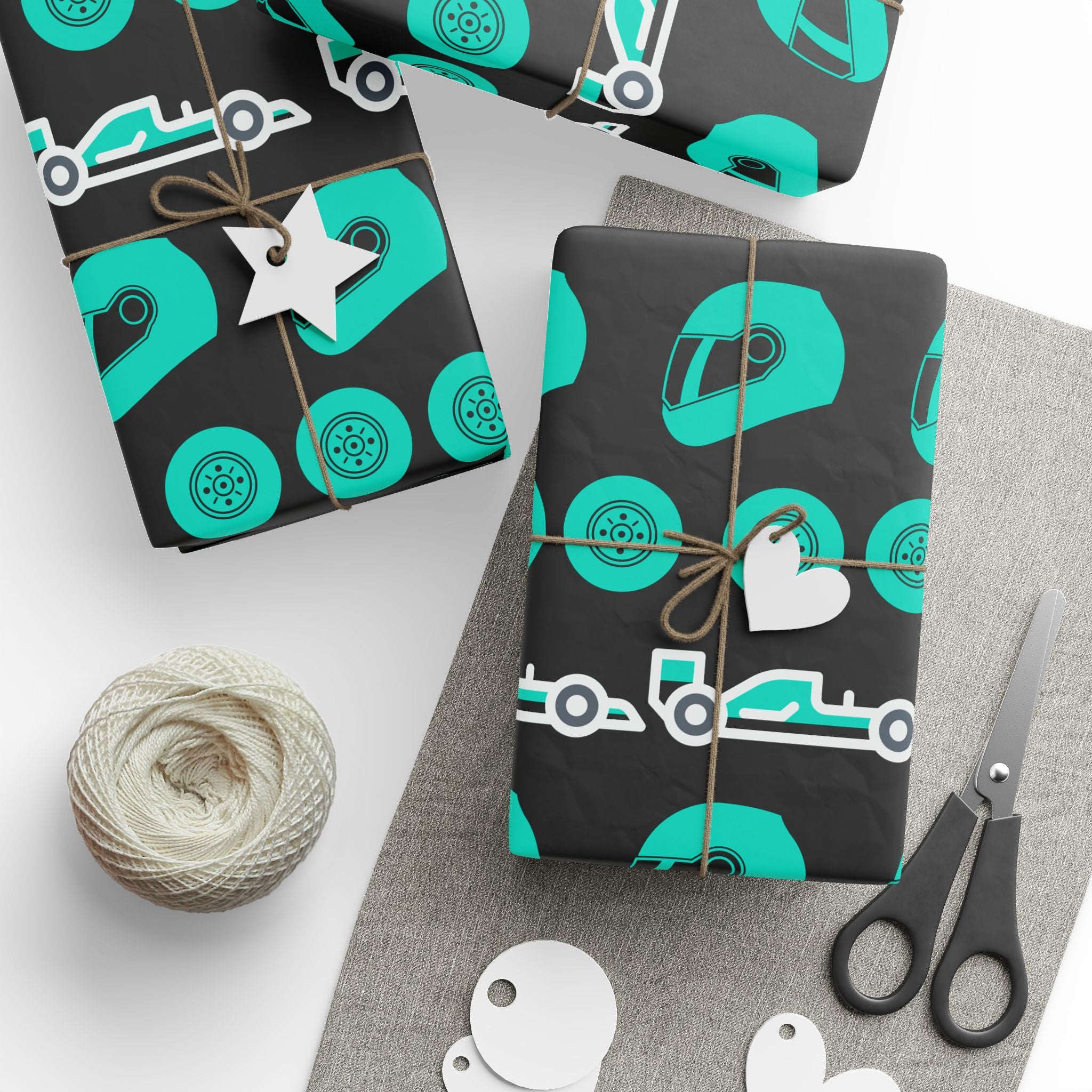 Mercedes Livery Inspired Wrapping Paper