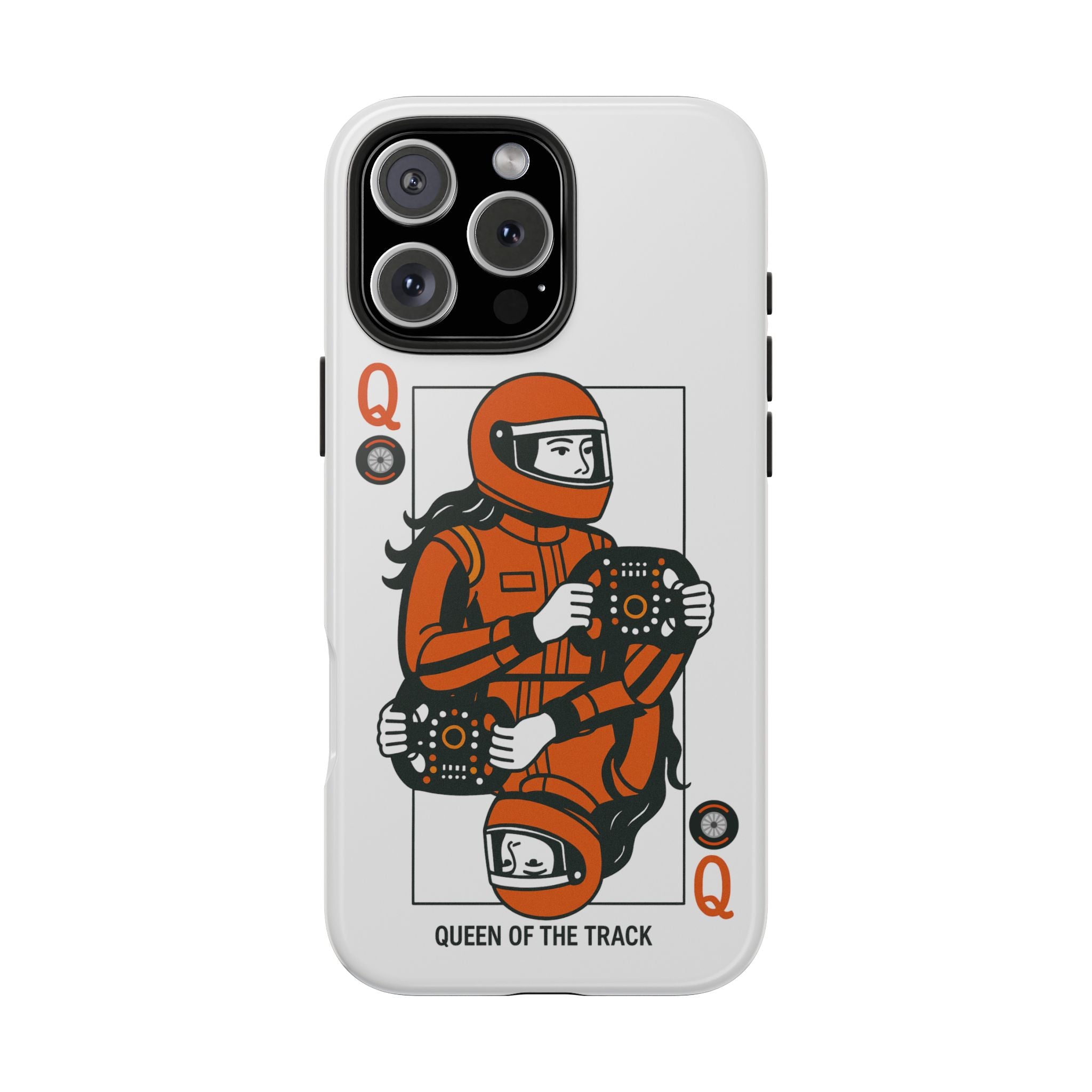 Queen of the Track |  Phone Case for Tough Protection
