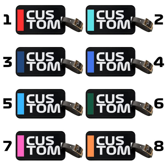 Custom Driver Abbreviation Luggage Tag | Travel Accessory | Formula Fanatics