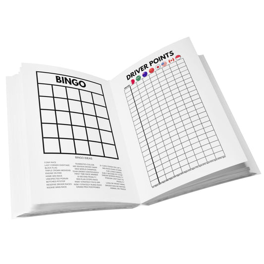 2027 Formula Fanatics Race Guide & Stat Tracker - Pre-Order